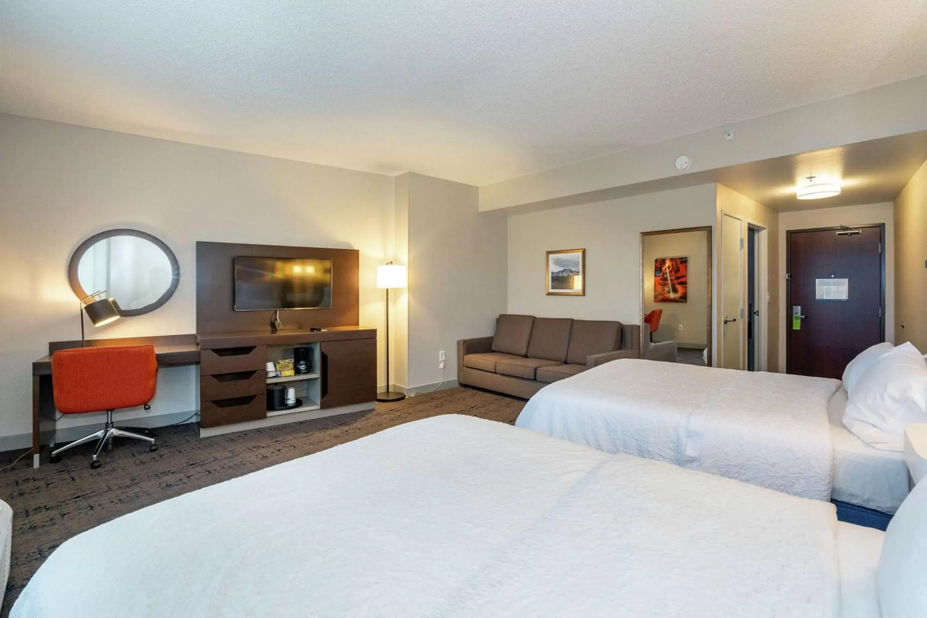 Bedroom in Hampton Inn & Suites Flagstaff - West