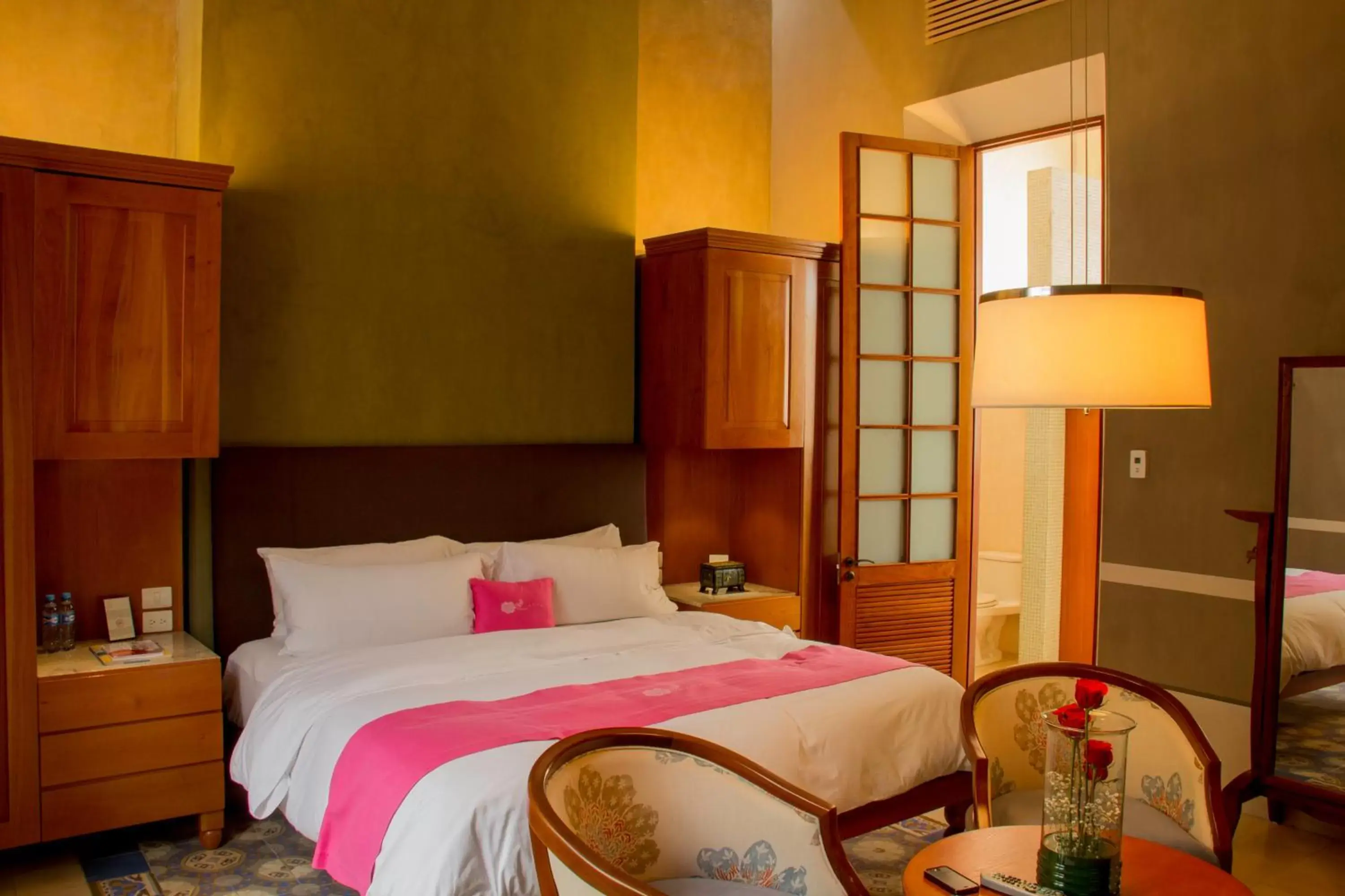 Photo of the whole room, Bed in Rosas & Xocolate Boutique Hotel and Spa Merida, a Member of Design Hotels