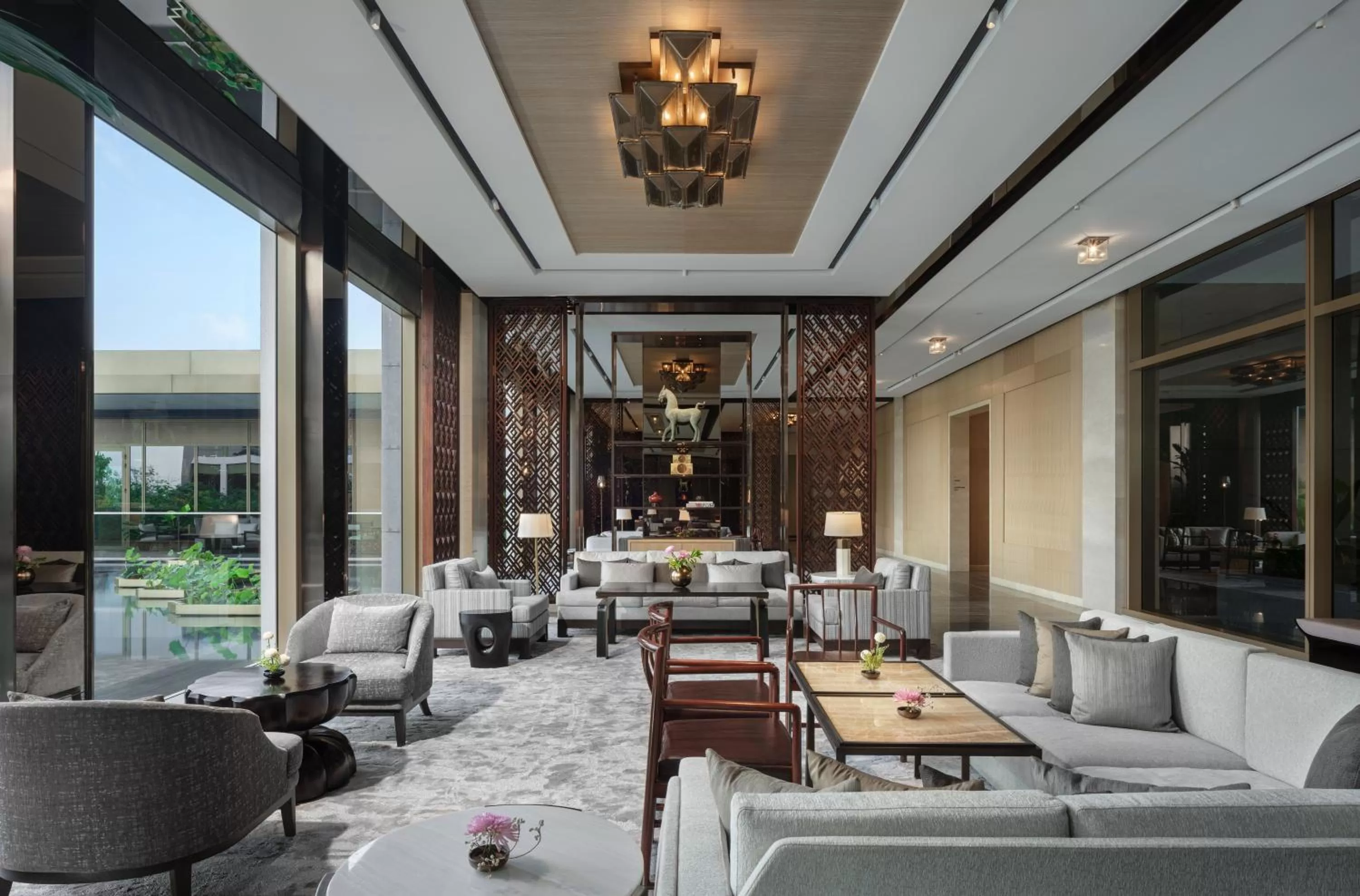 Lobby or reception in Capella Bangkok