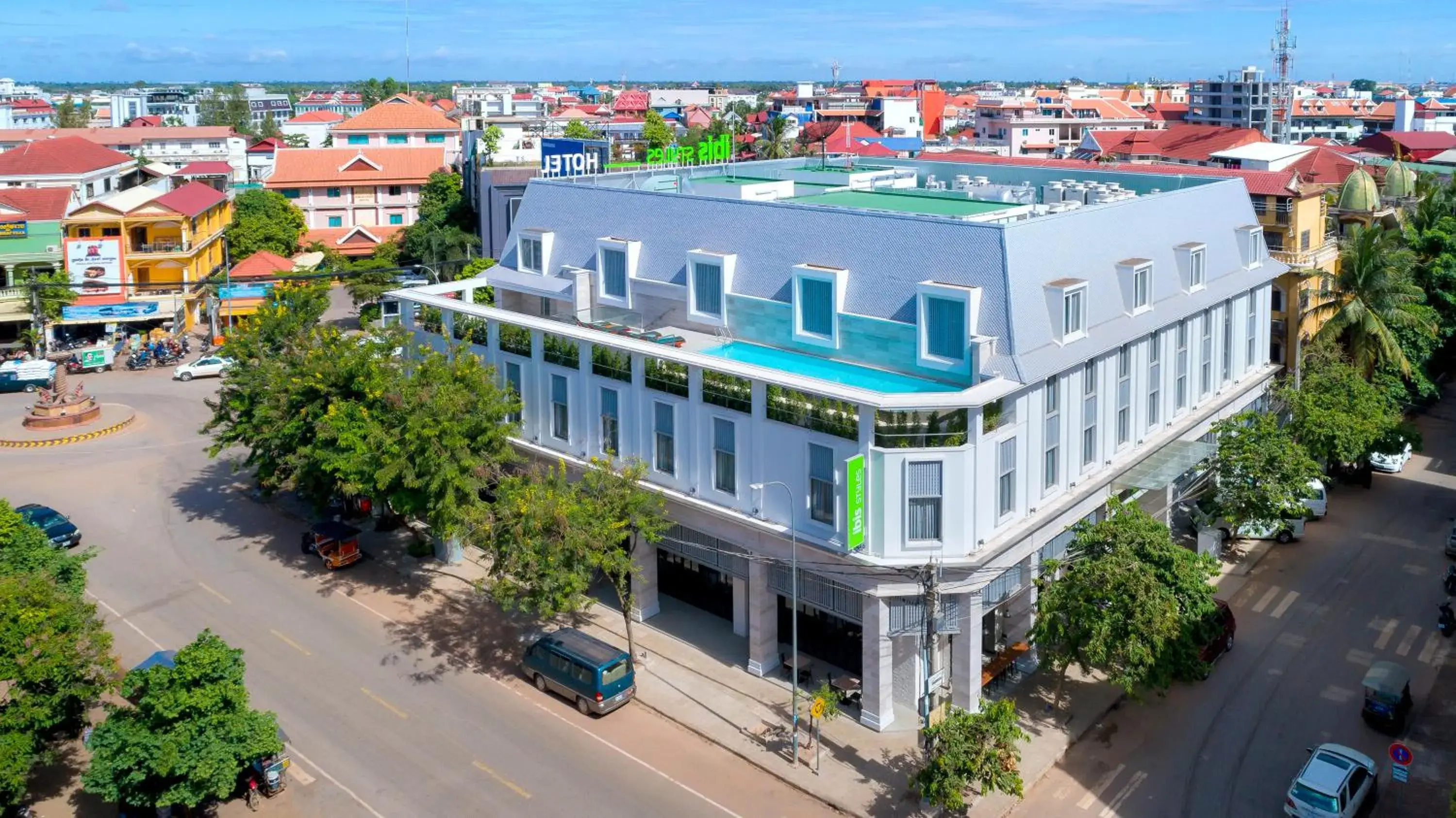 On site, Bird's-eye View in ibis Styles Siem Reap