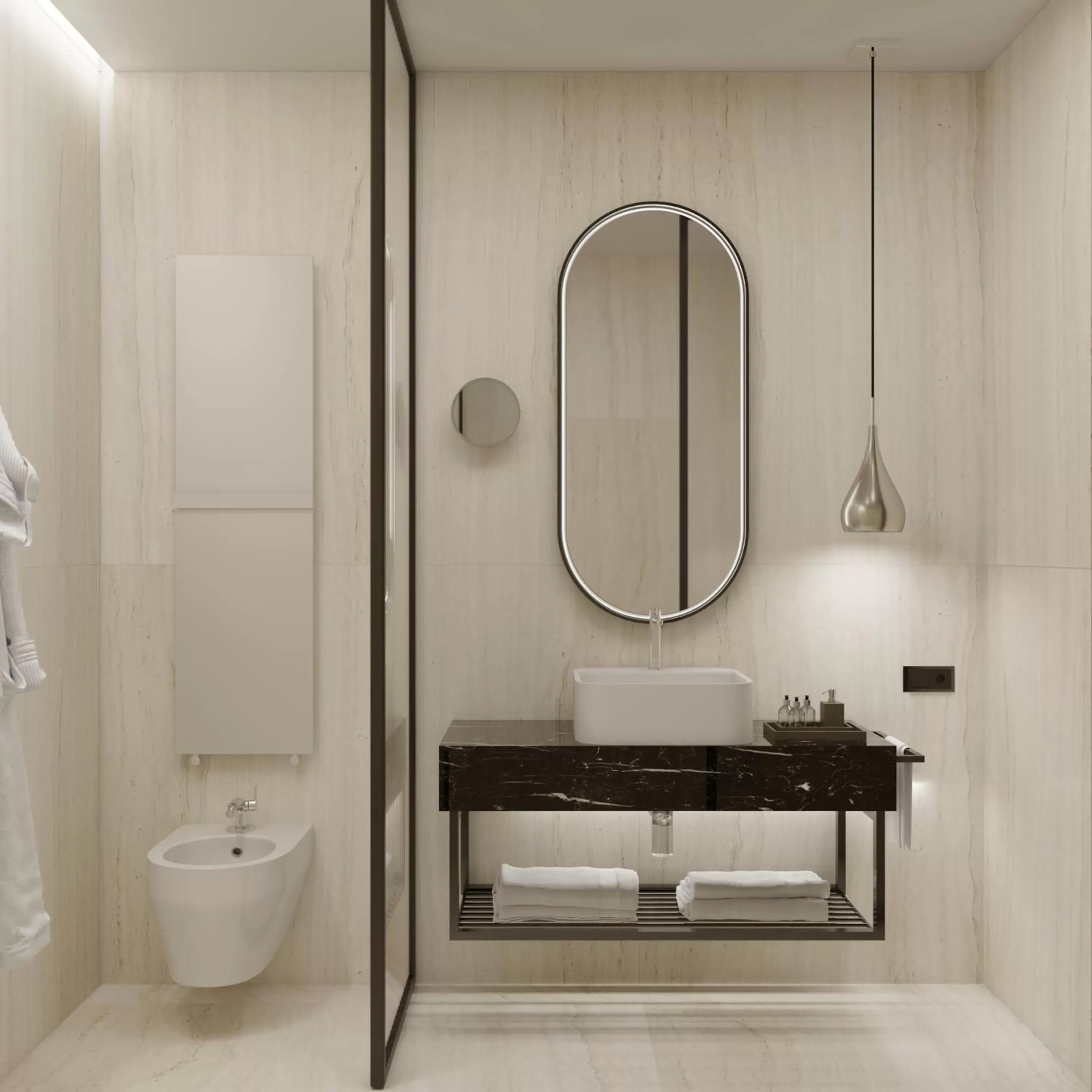 Bathroom in Radisson Collection Hotel, Santa Sofia Milan