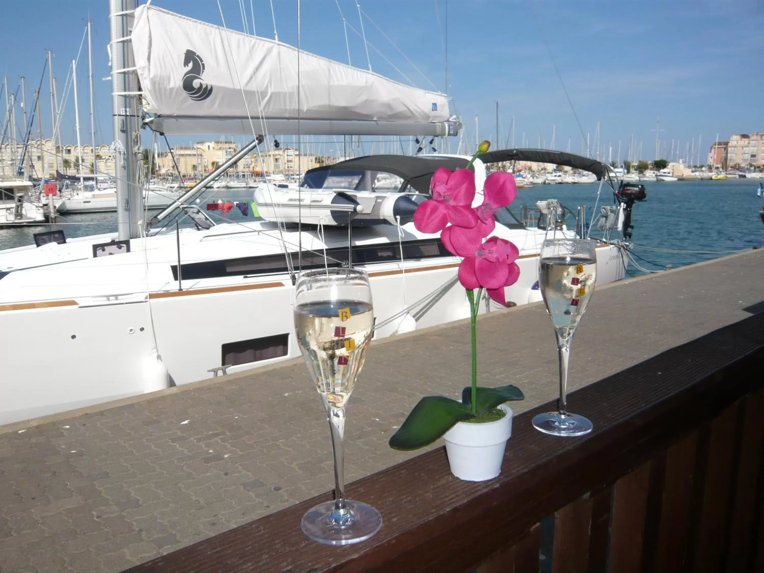 Sea view in Hôtel Port Beach