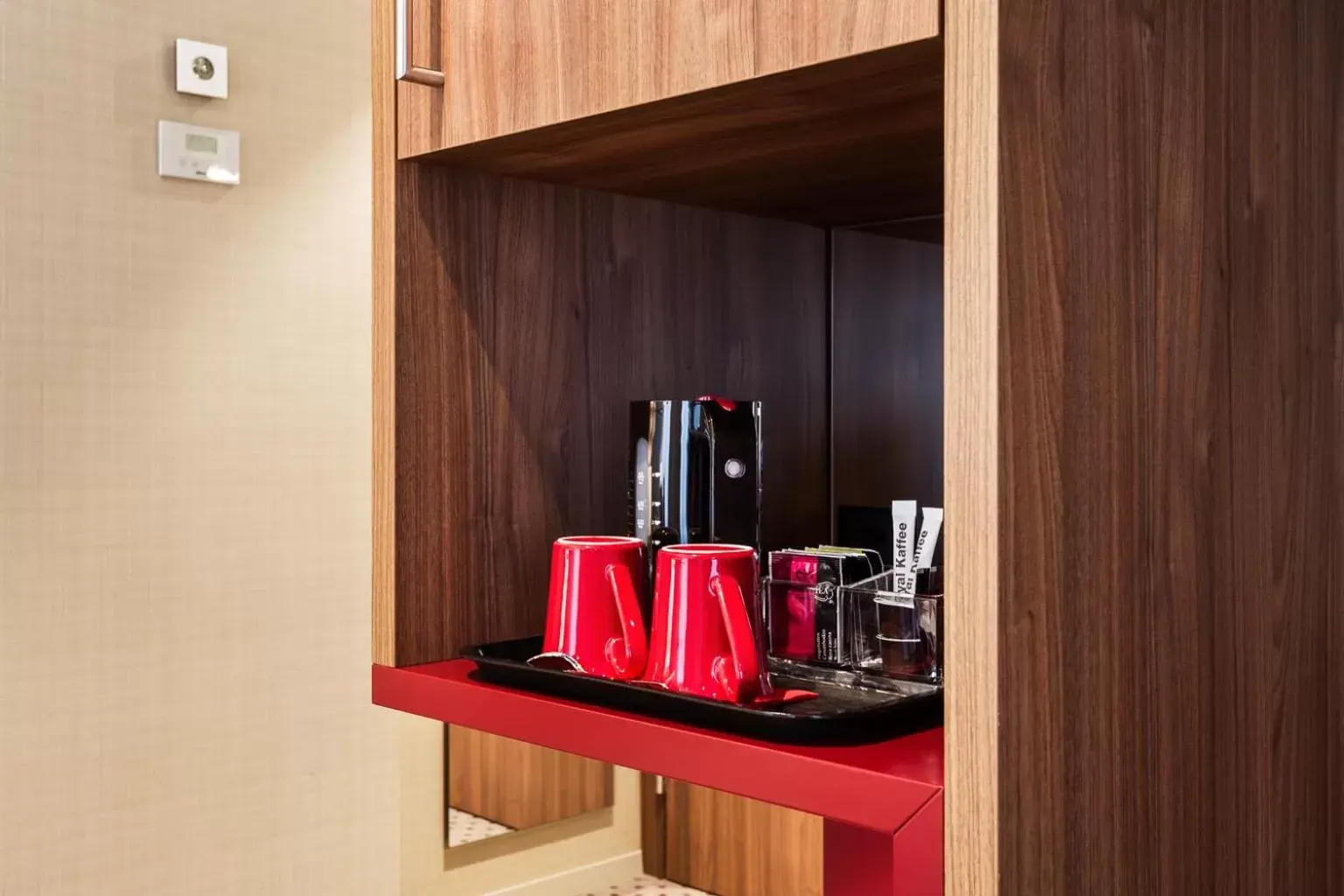 Coffee/tea facilities in Hotel Wartmann am Bahnhof