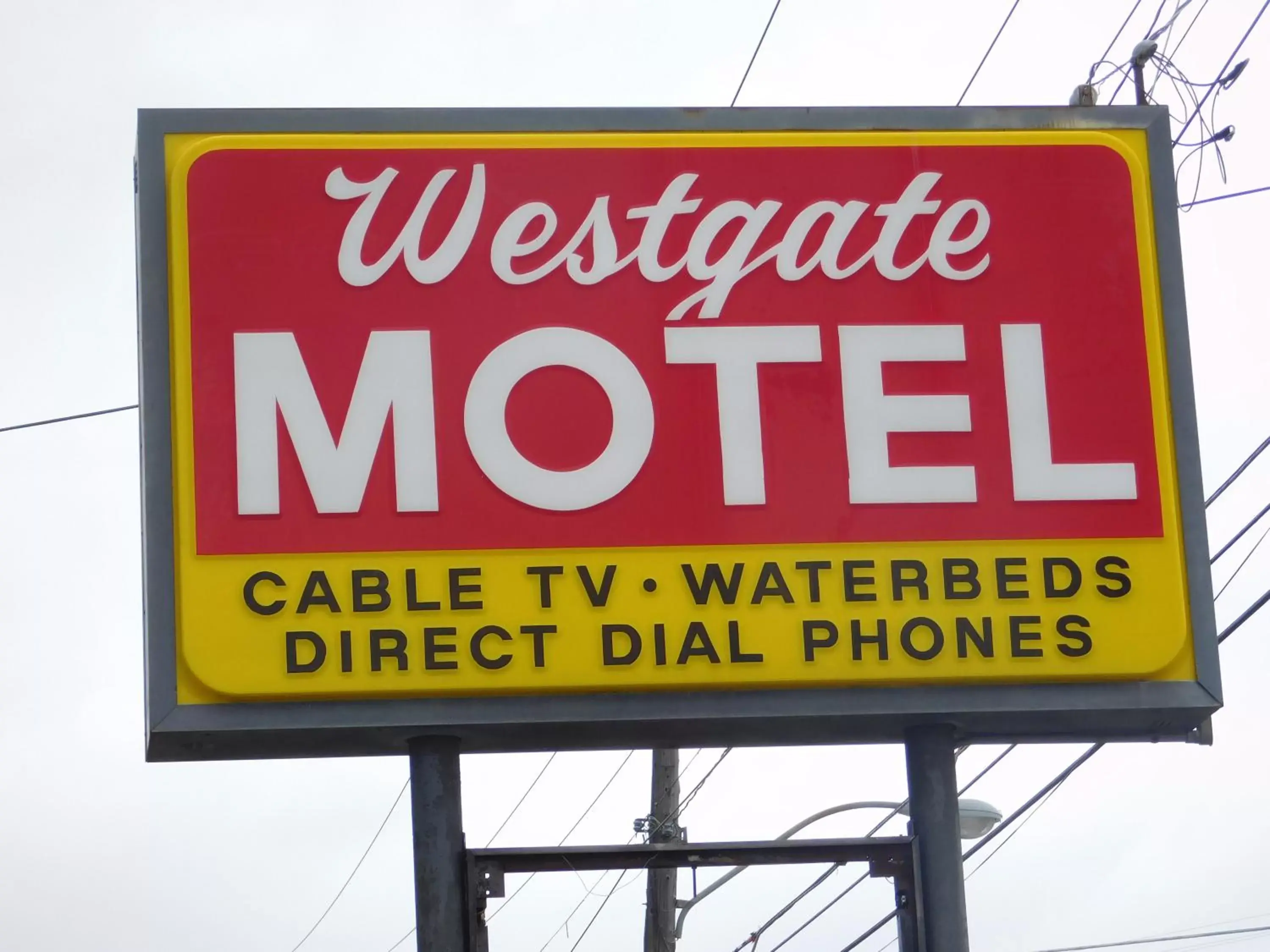 Property building, Property Logo/Sign in Westgate Motel