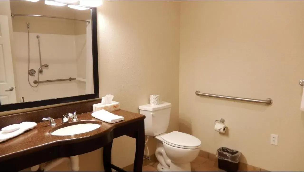 Bathroom in Motel 6-Colorado City, TX