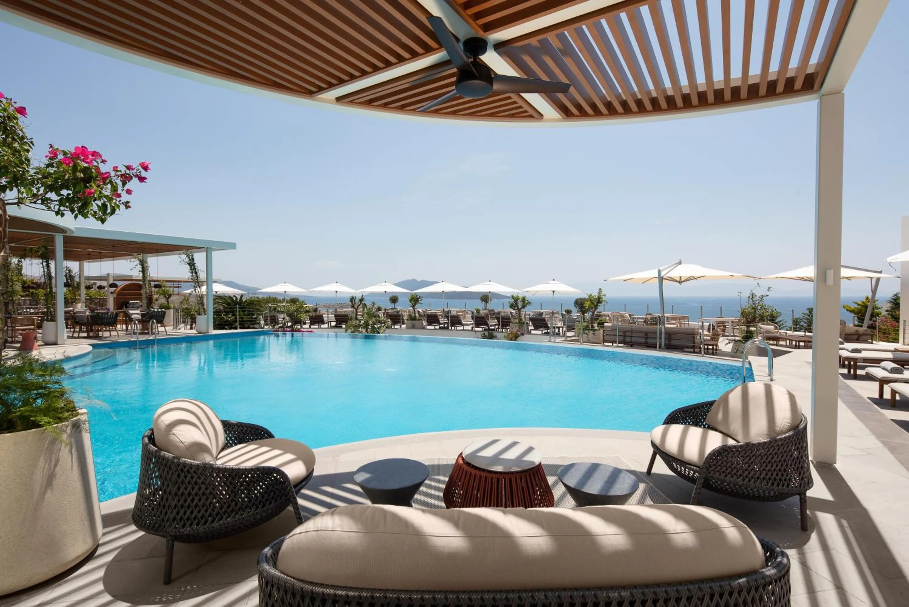 Patio in Doria Hotel Bodrum-City Center