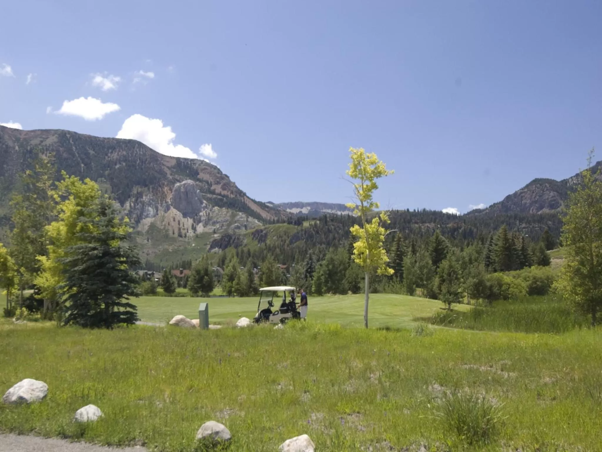 Mountain view in Snowcreek Resort Vacation Rentals