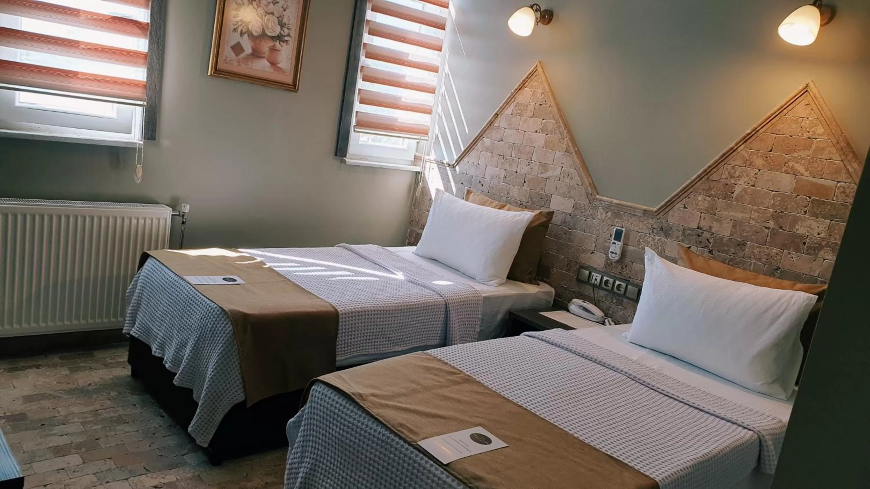 Bed in Royal Park Hotel Corlu Bed and Breakfast