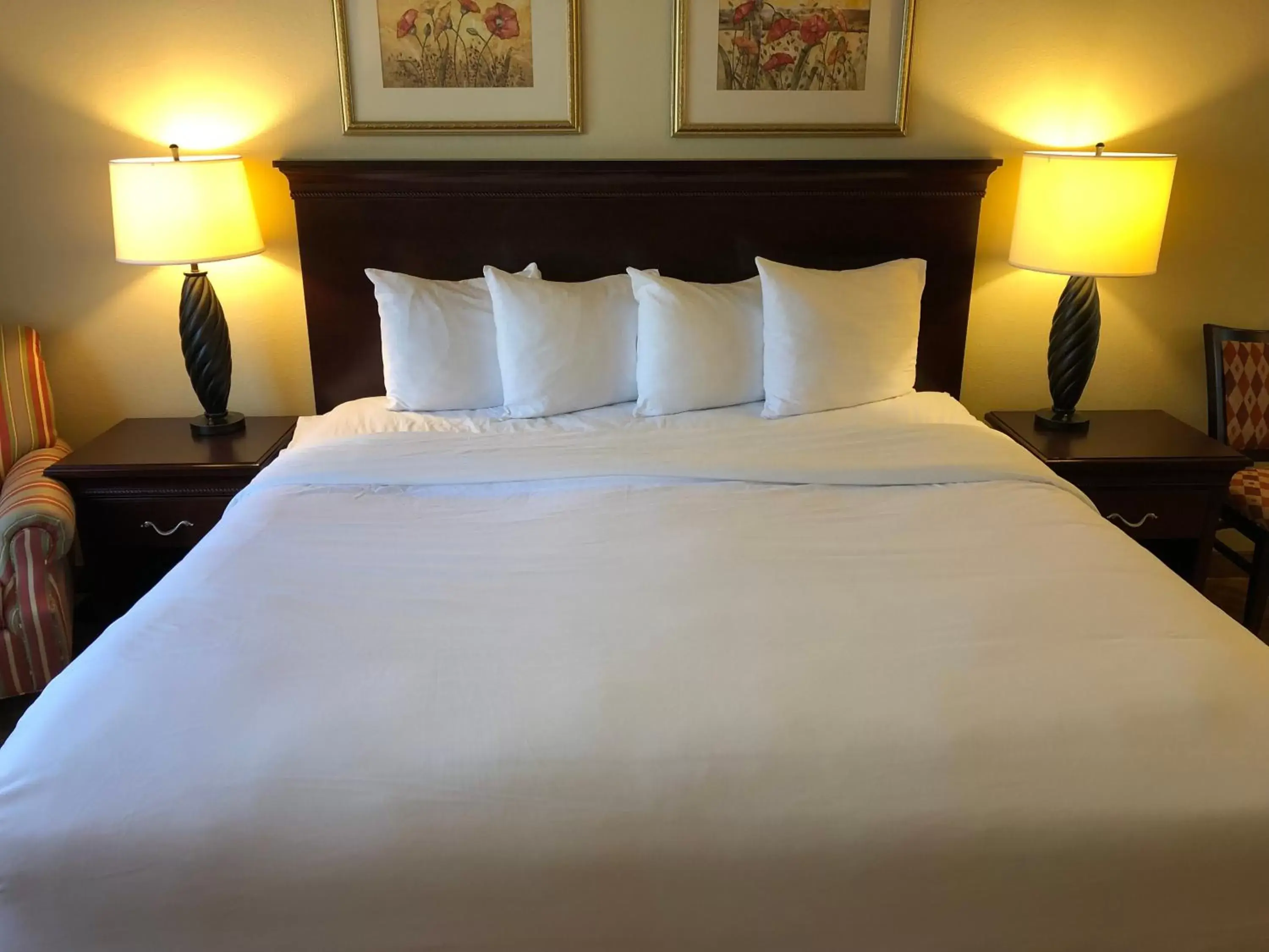 Bed in AmericInn by Wyndham Iron Mountain