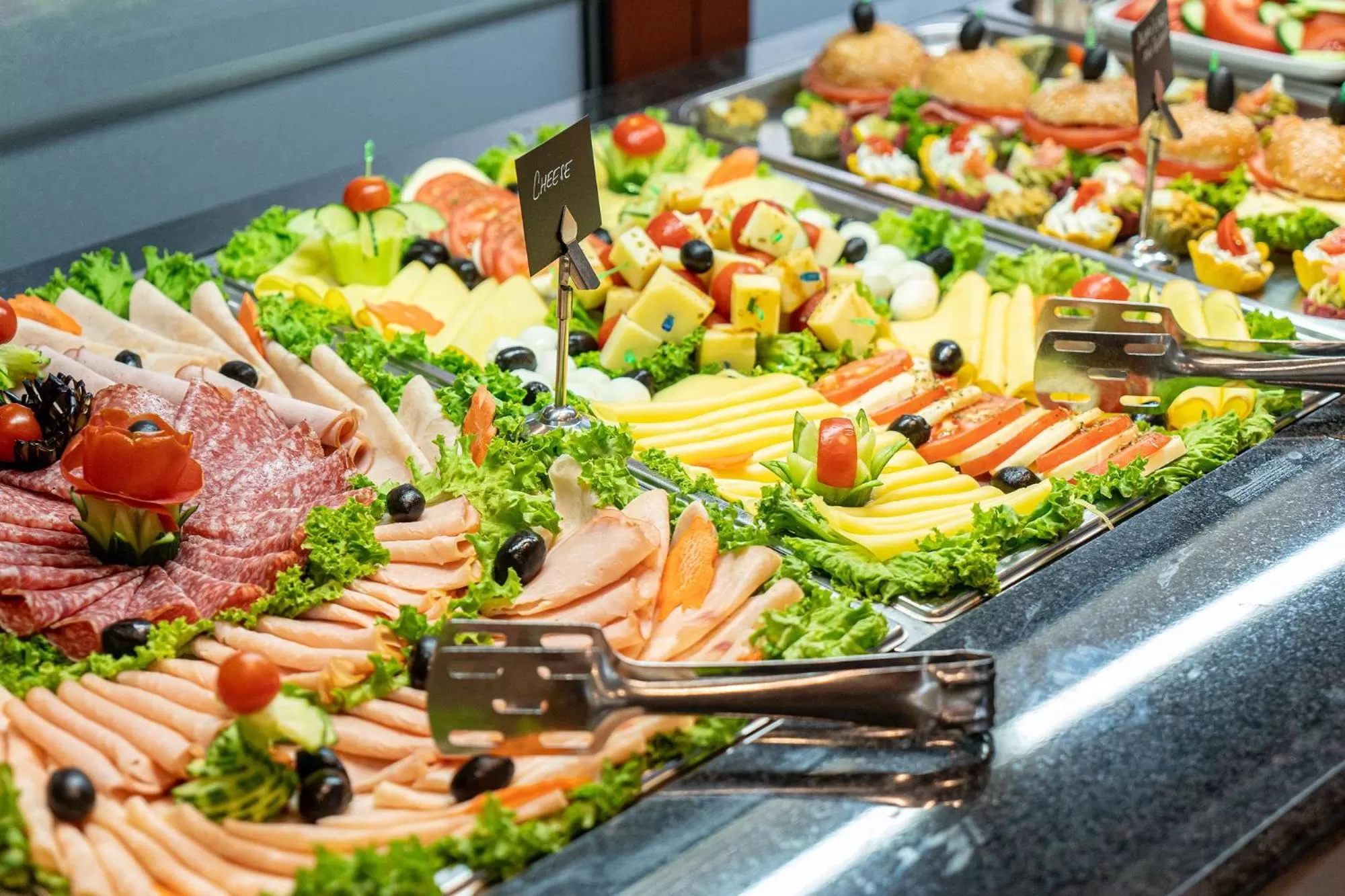 Buffet breakfast in Hotel Parliament