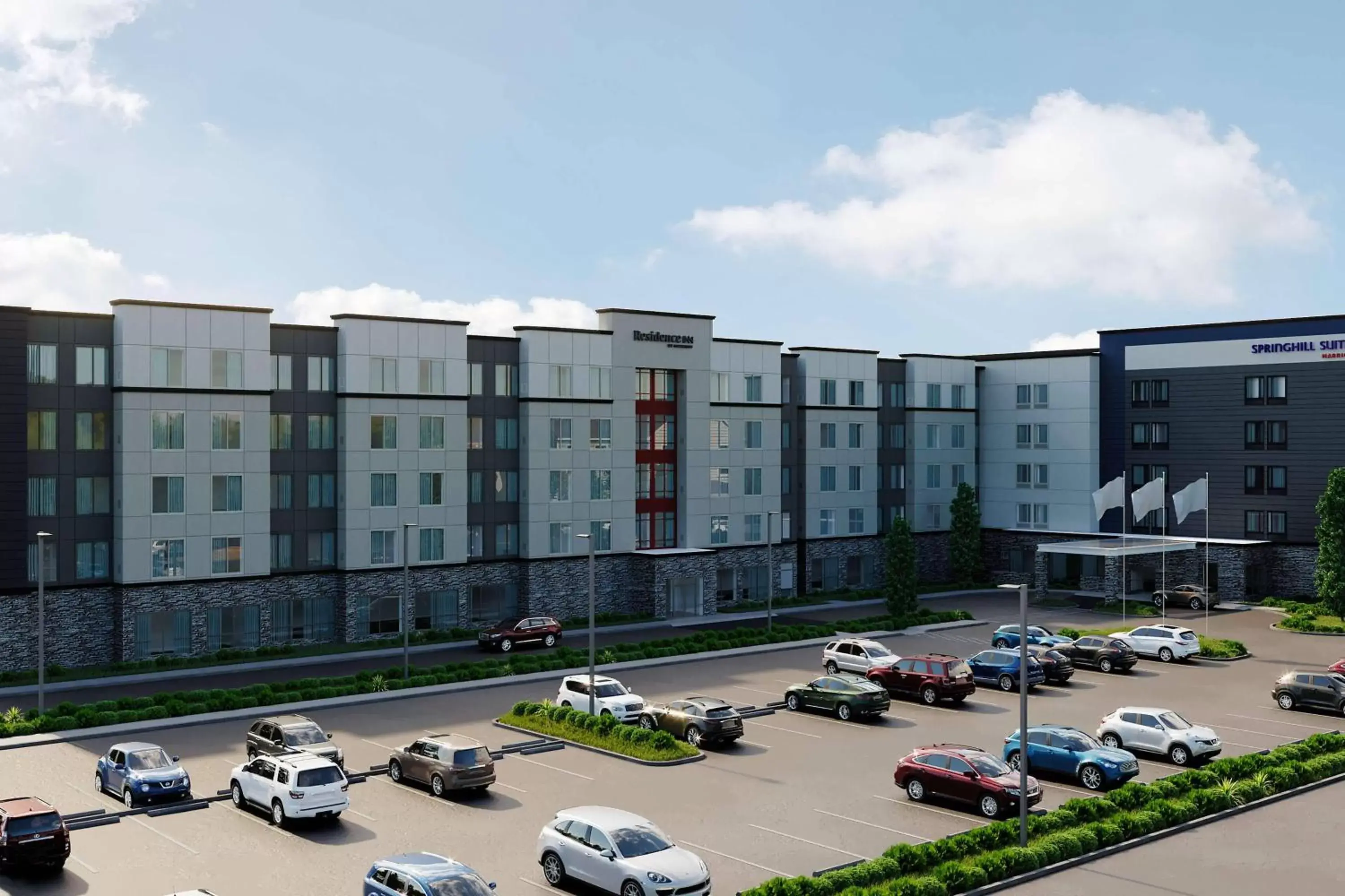 Property Building in Residence Inn By Marriott Indianapolis Keystone
