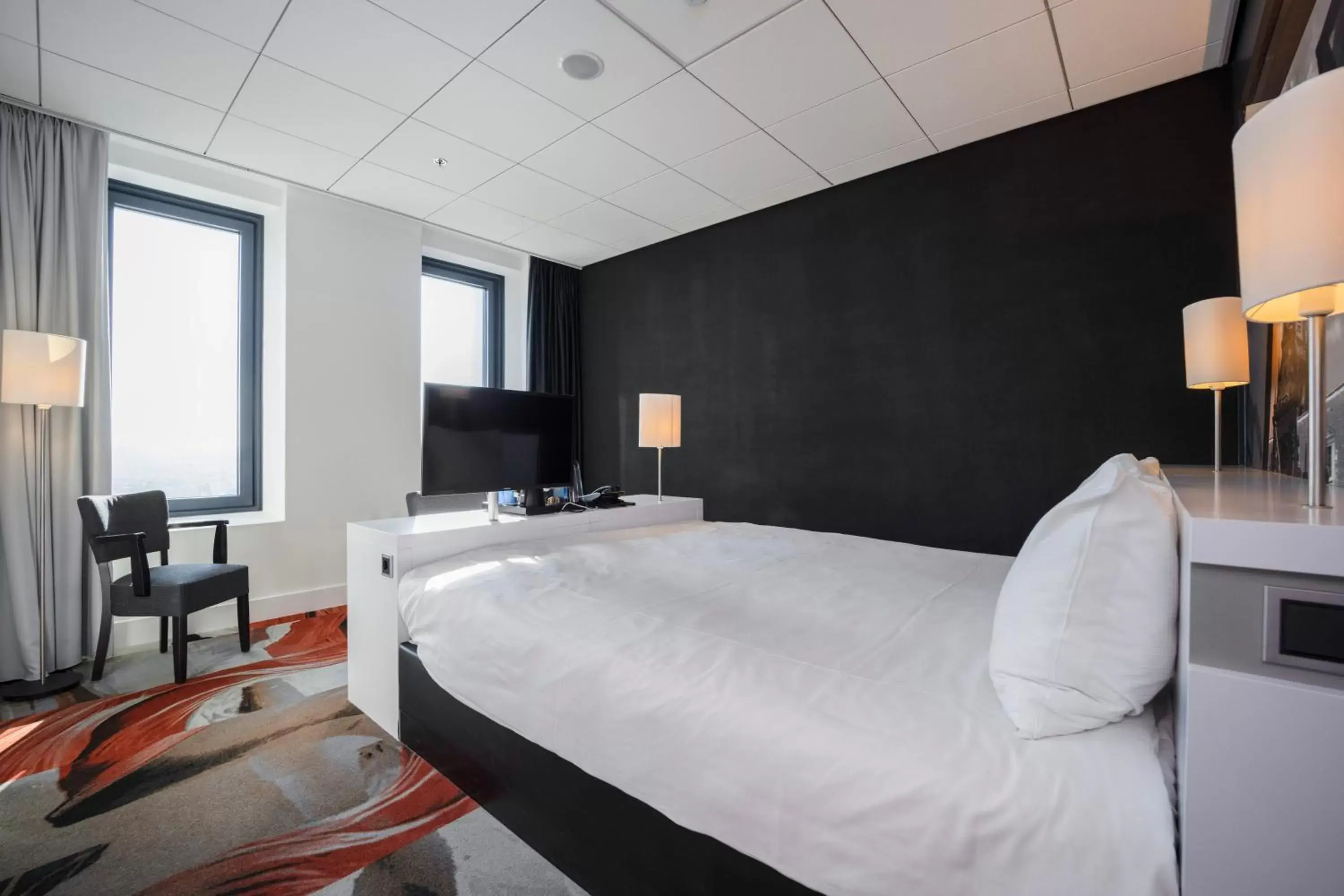 Bed in Fletcher Wellness-Hotel Leiden