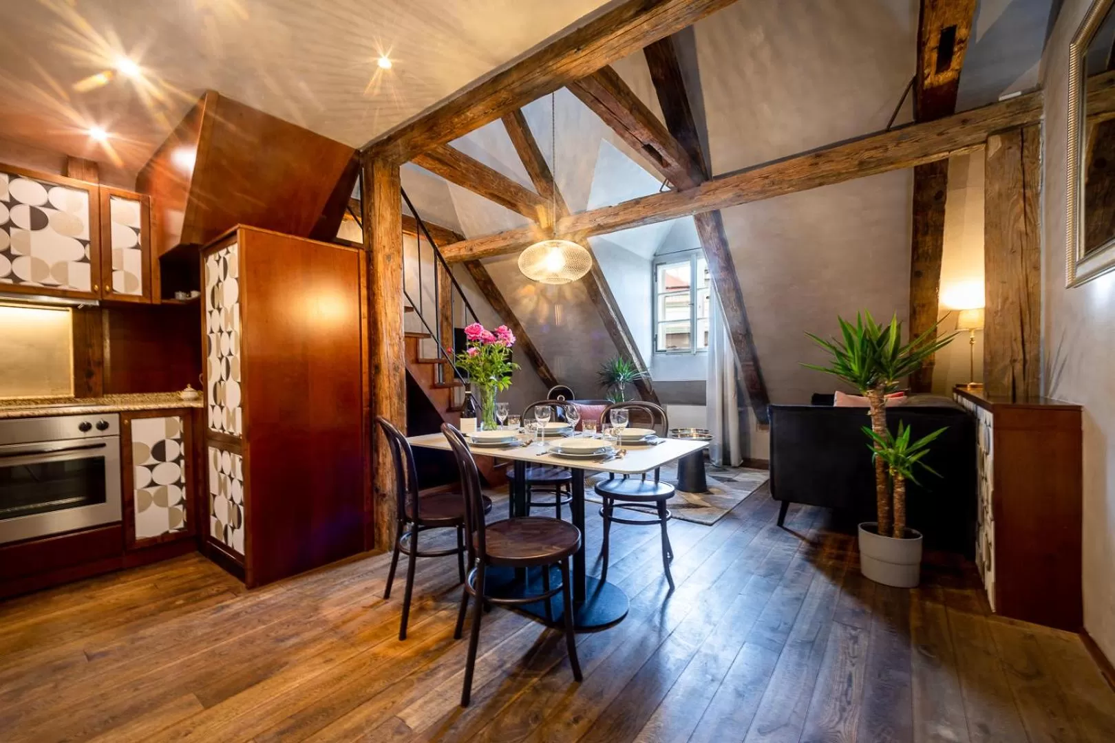 Dining area in Miss Sophie's Charles Bridge