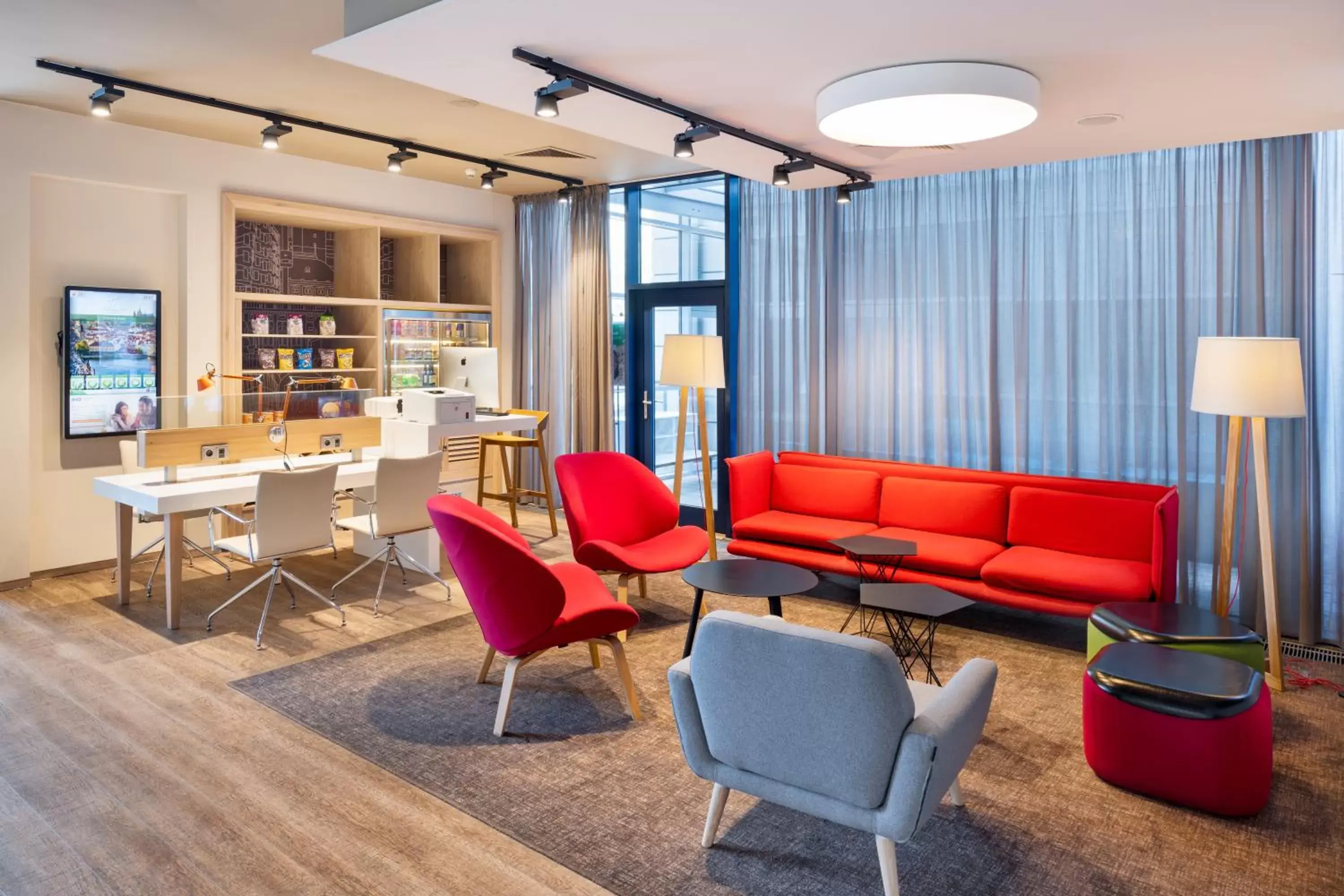 Property building, Seating Area in Holiday Inn Prague Airport, an IHG Hotel