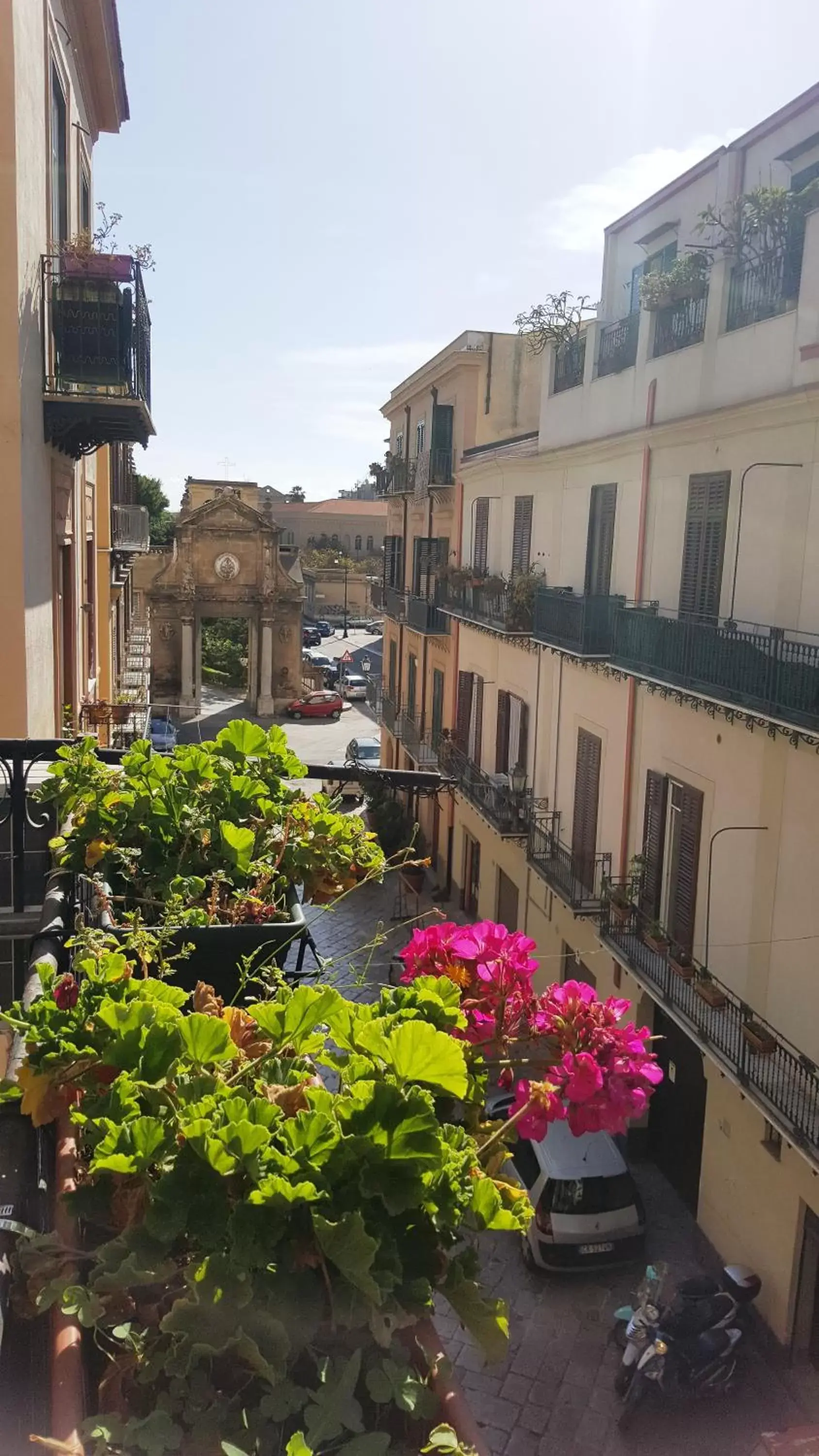 Balcony/Terrace in Stanze al Genio B&B