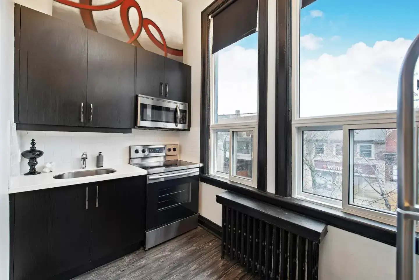 Kitchen/Kitchenette in Queen Street Lofts