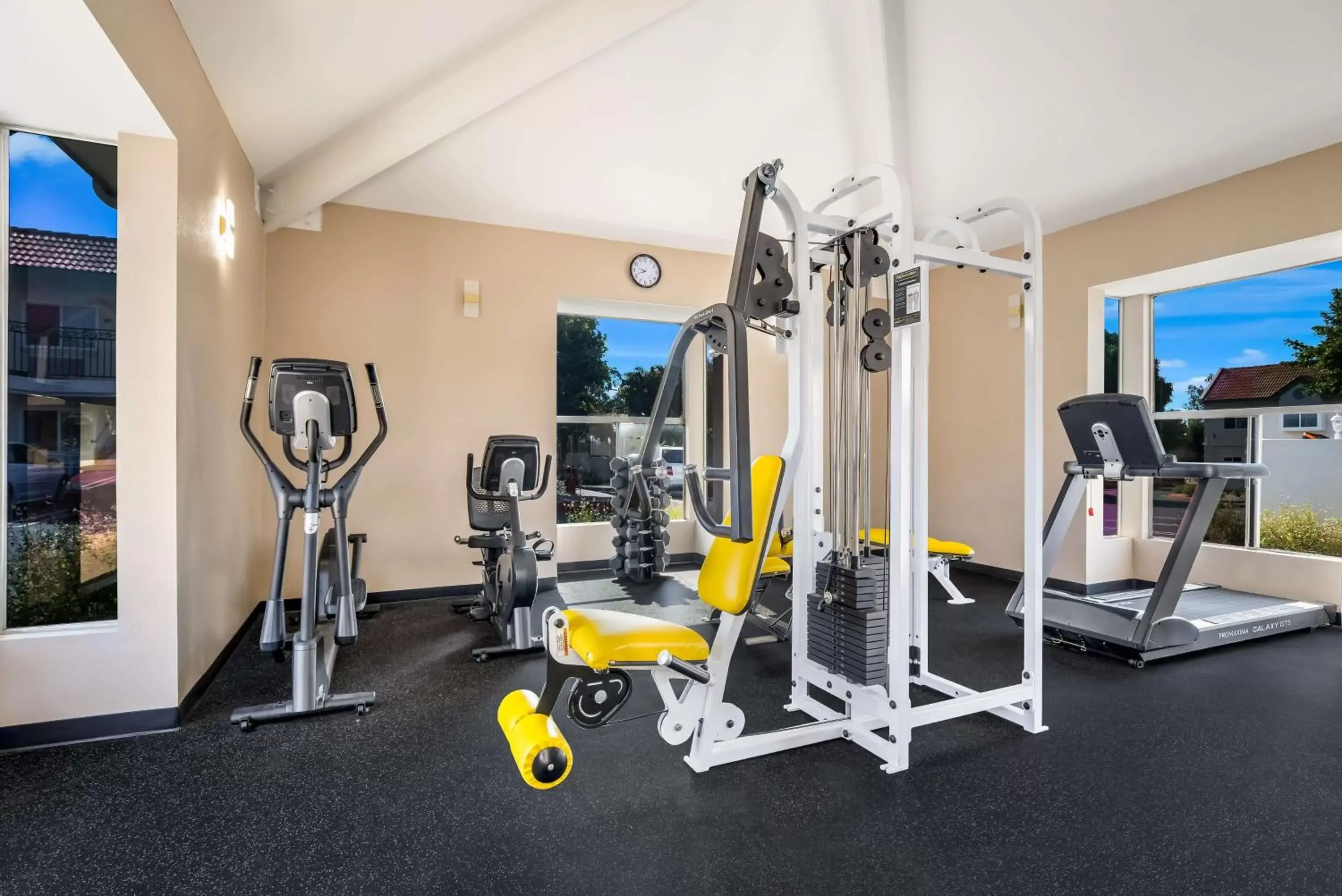 Fitness centre/facilities, Fitness Center/Facilities in SureStay Plus Hotel by Best Western Upland - Ontario North