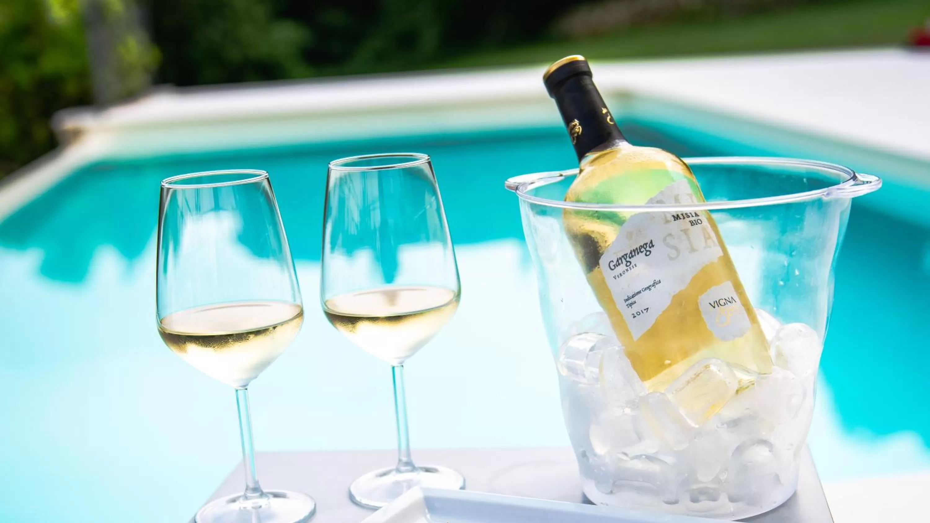 Swimming pool in Hotel Villa Moron