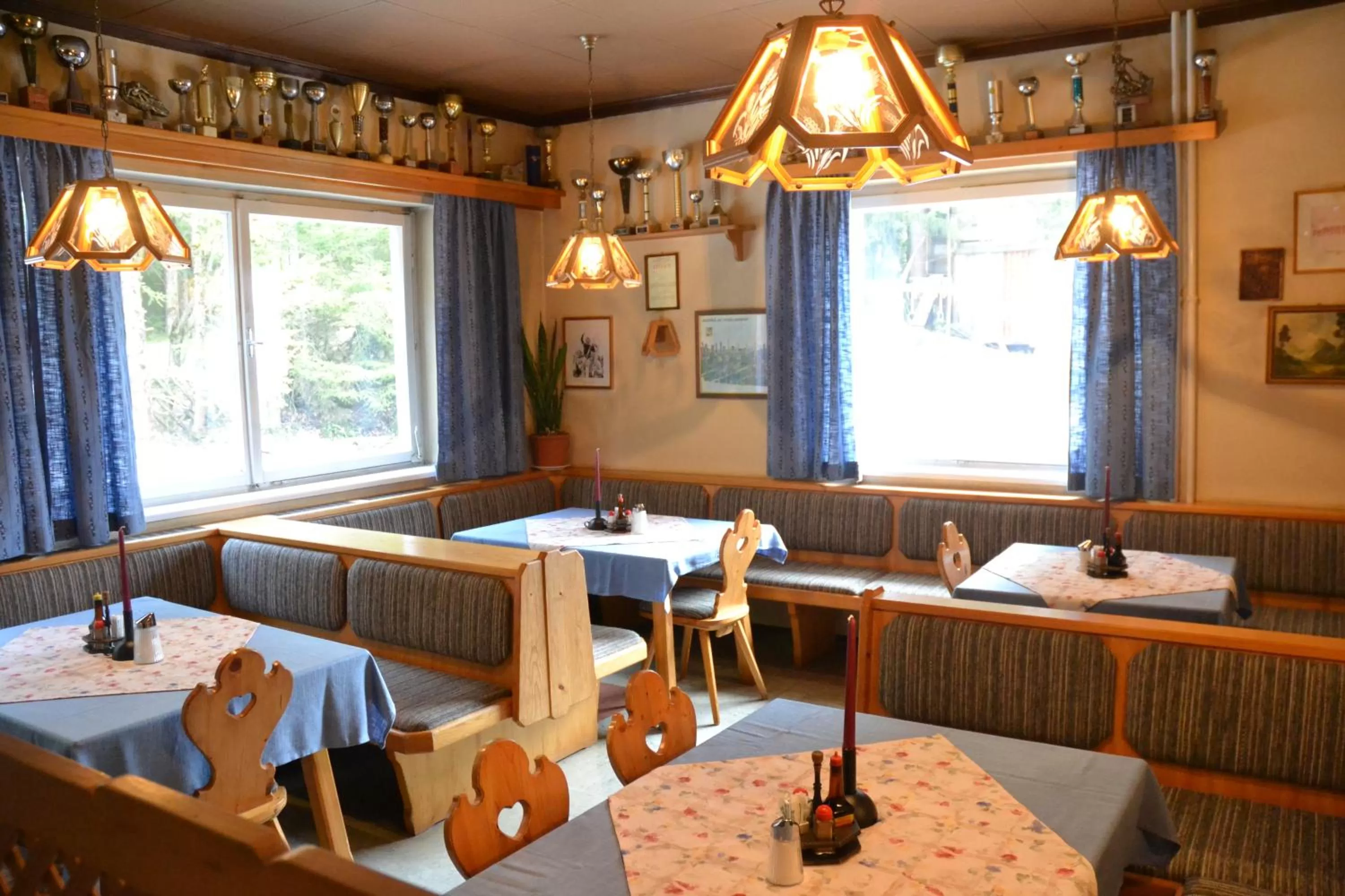 Communal lounge/ TV room in Pension Adlerhorst