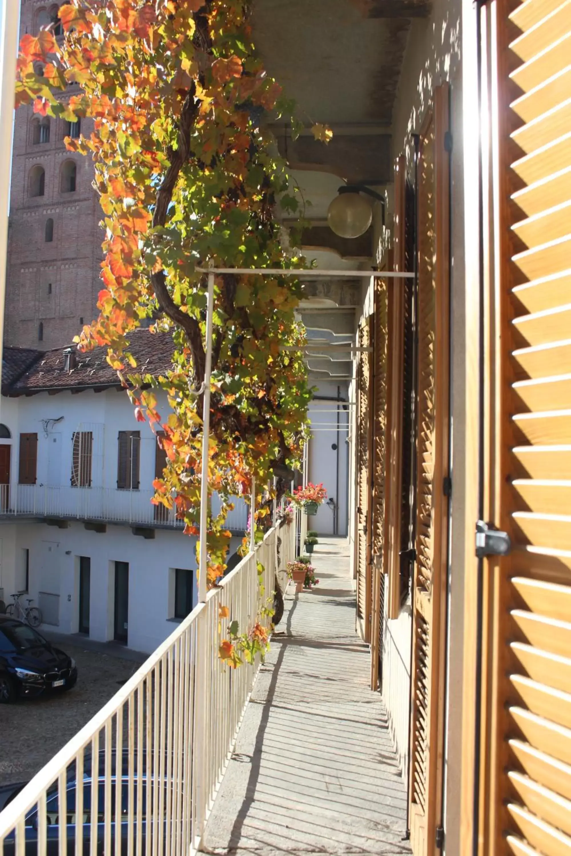 Balcony/Terrace in Albergo San Lorenzo