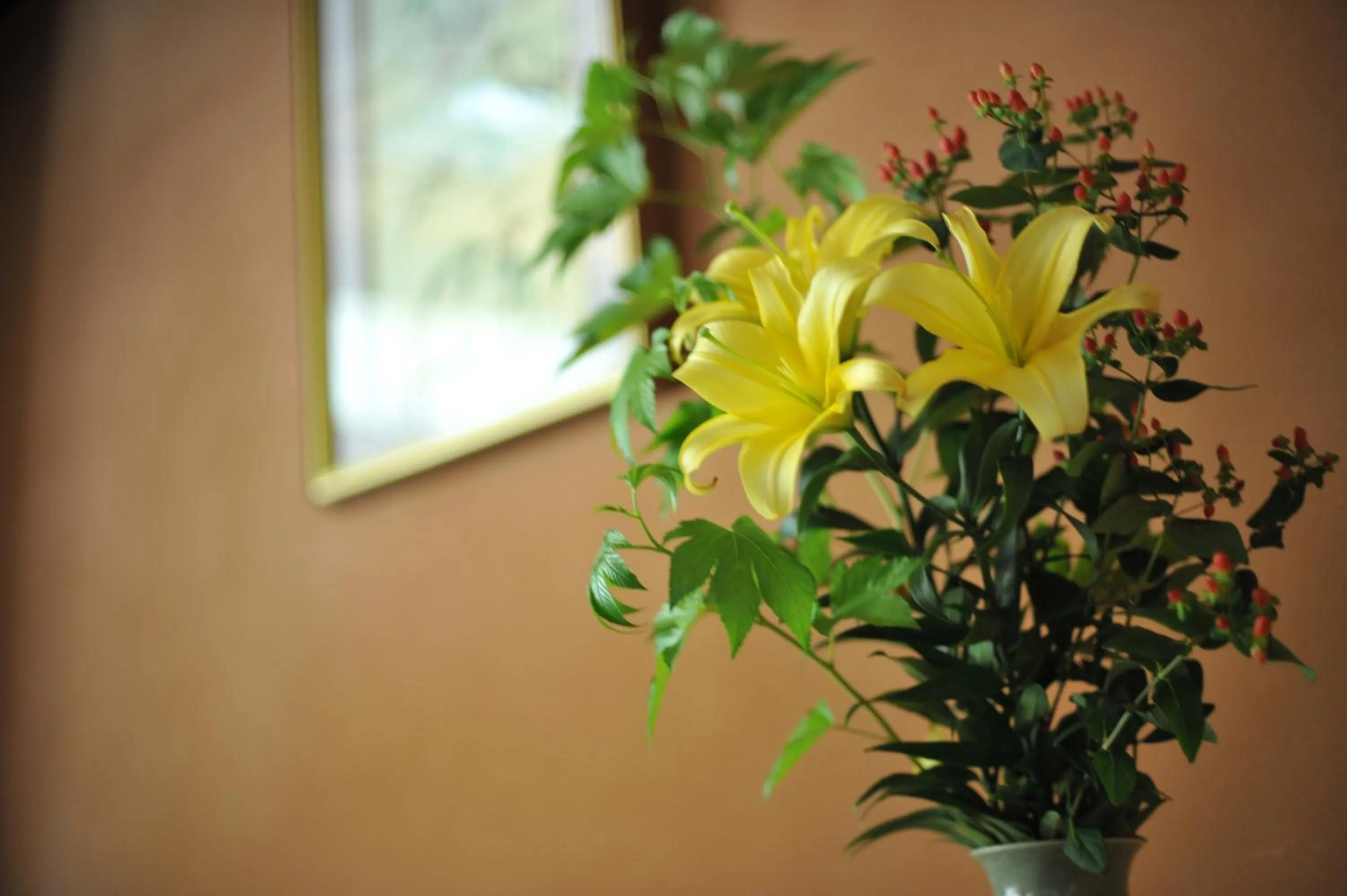 Decorative detail in Watazen Ryokan - Established in 1830