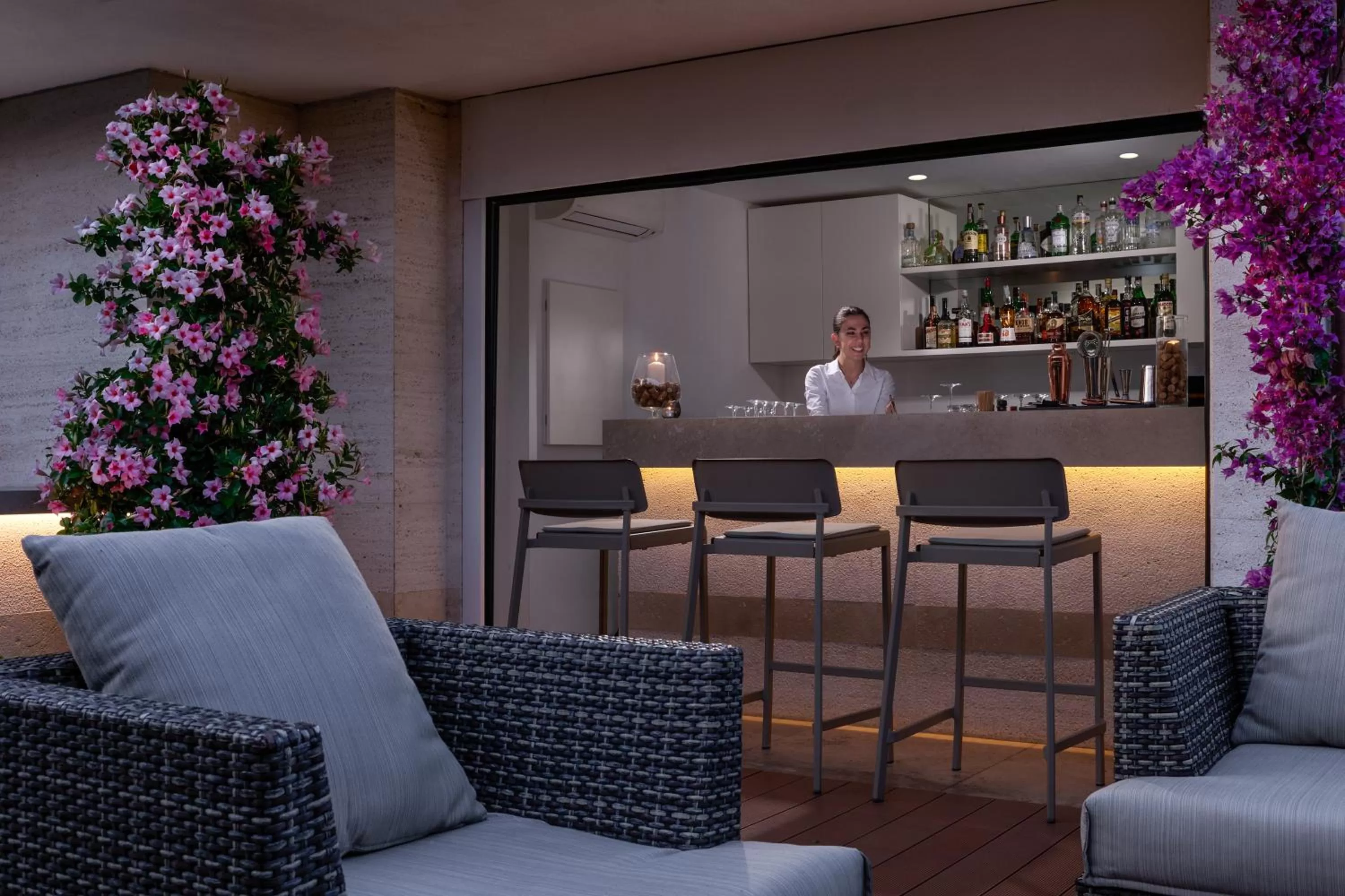 Lounge or bar in Hotel Degli Artisti