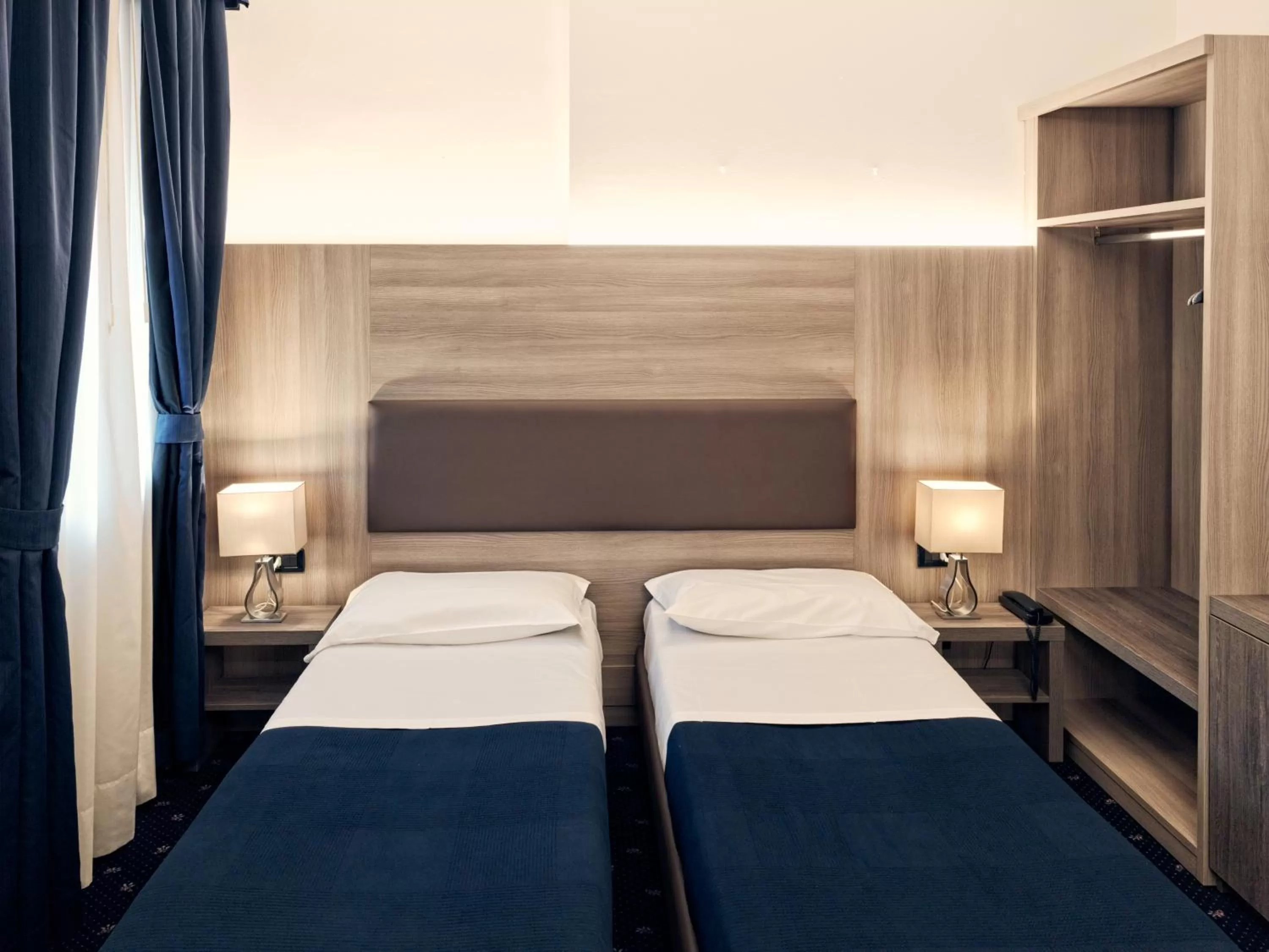 Bed in Hotel Roberta