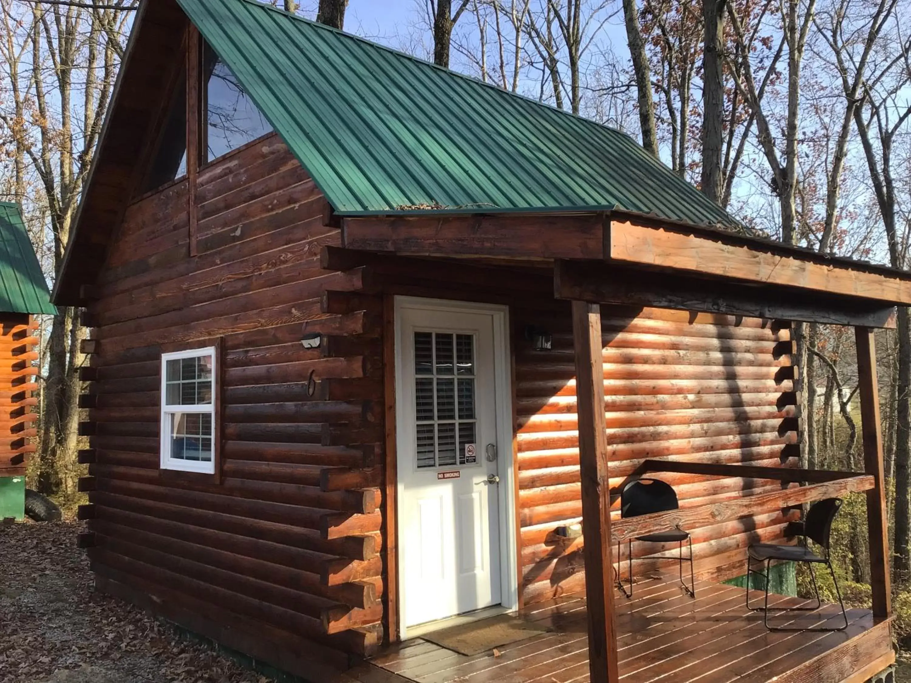 Facade/entrance in Kozy Haven Log Cabin Rentals