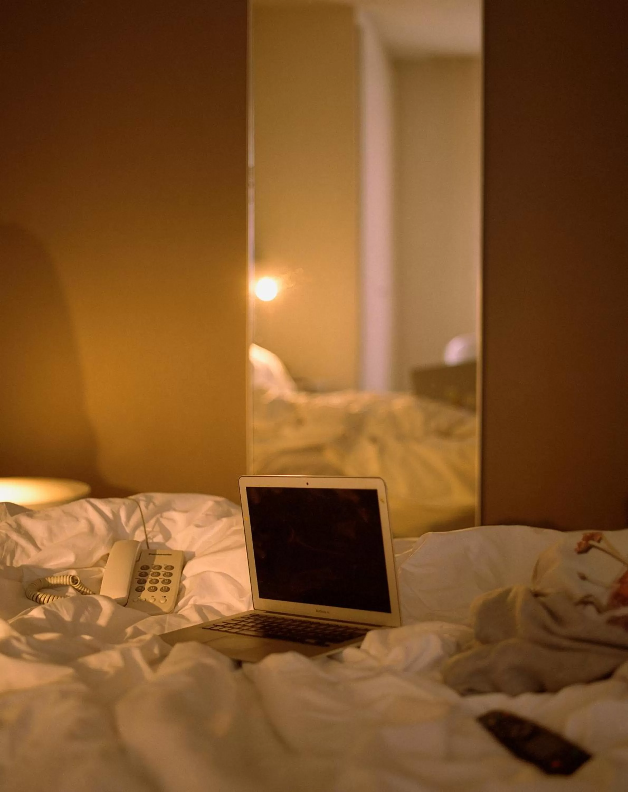 Bed in Pol & Grace Hotel