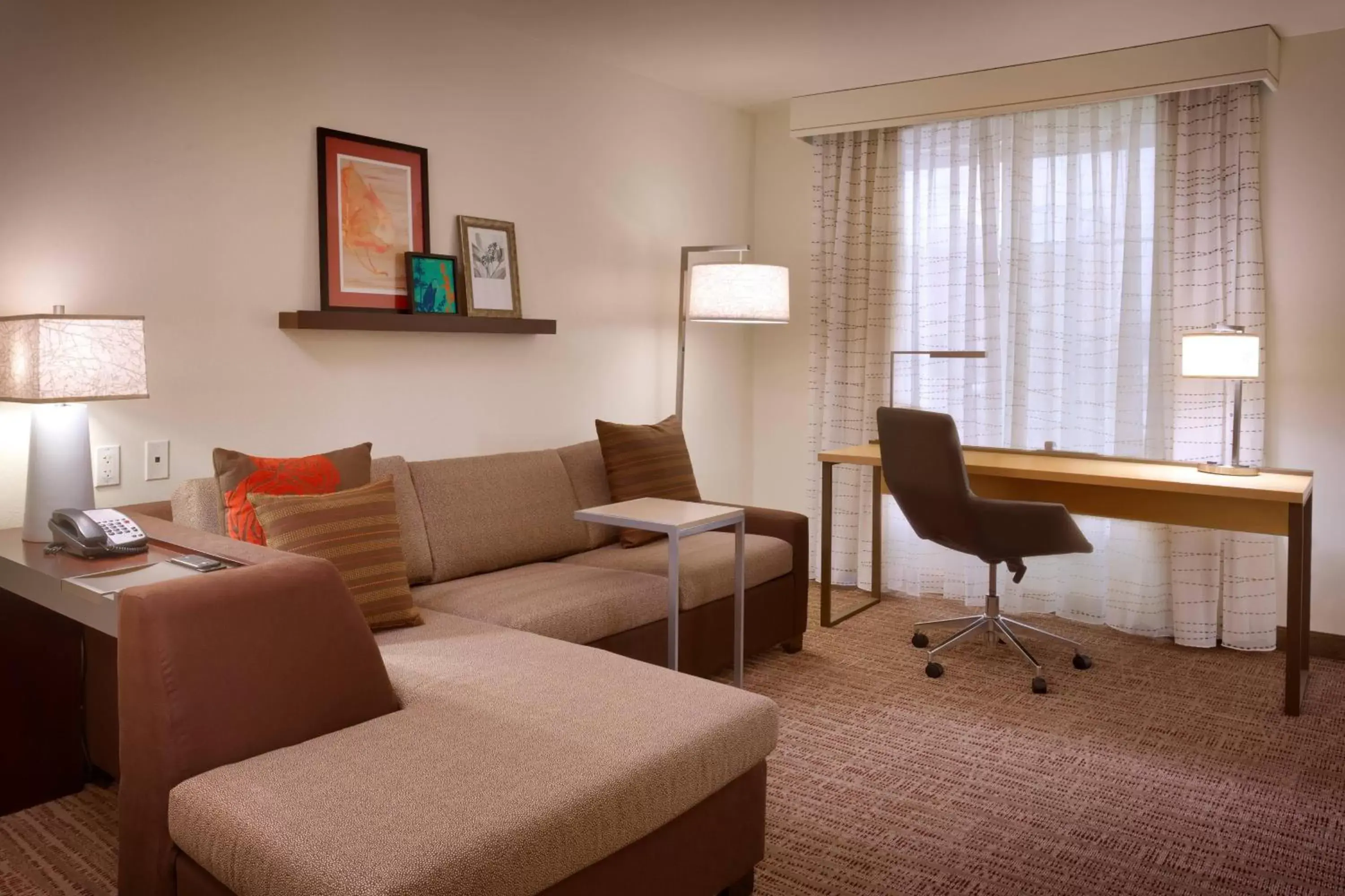 Living room, Seating Area in Residence Inn Salt Lake City Sandy