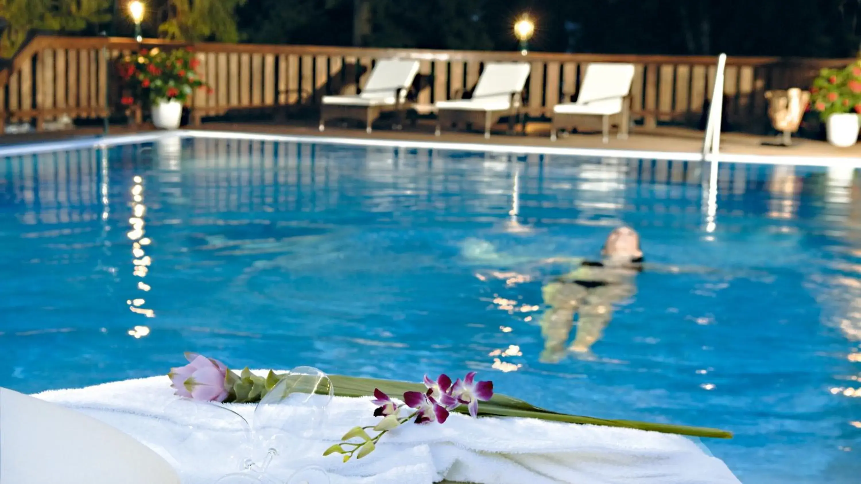 Swimming Pool in Ostseehotel Villen im Park - ein Rovell Hotel