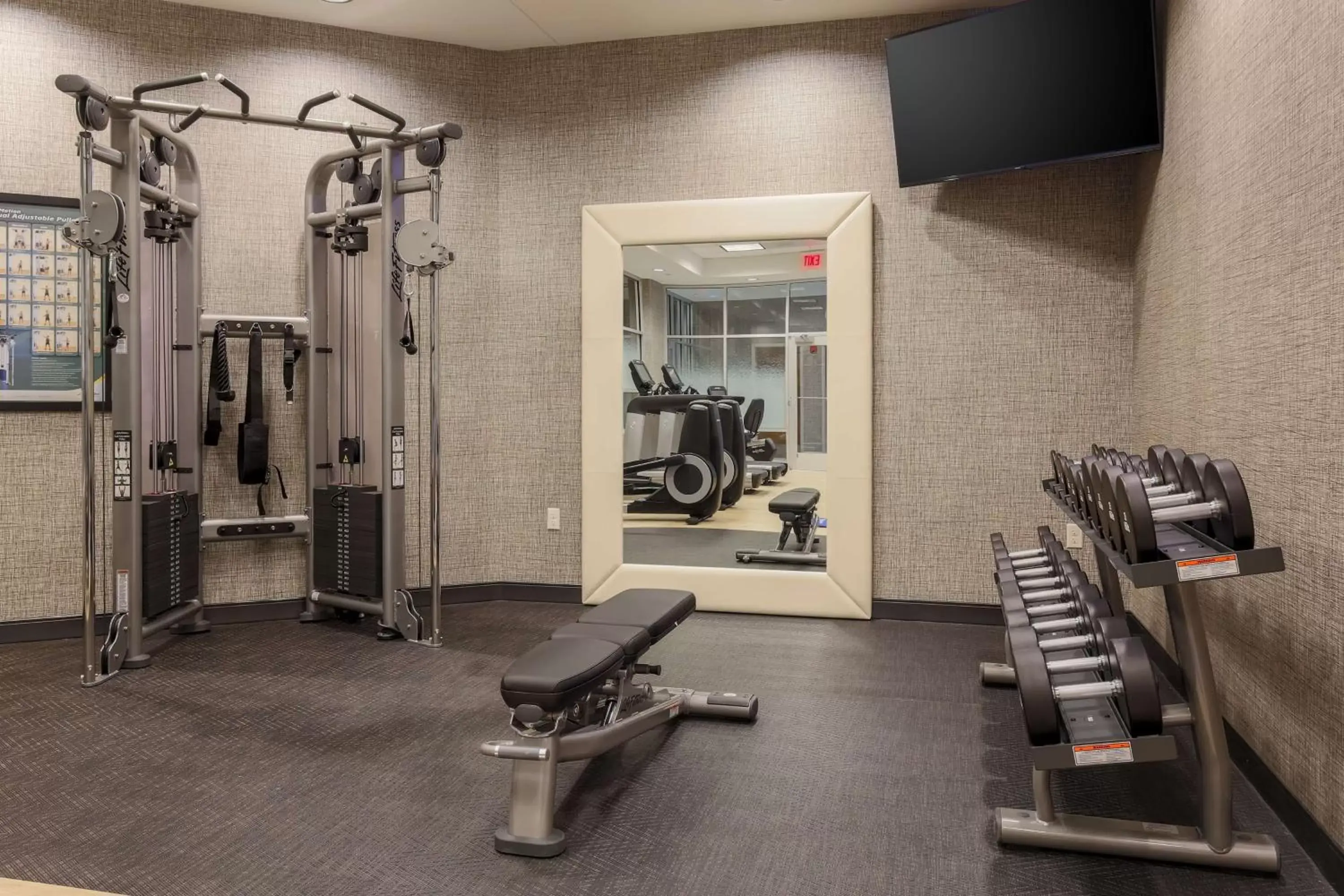 Fitness centre/facilities, Fitness Center/Facilities in DoubleTree by Hilton Evansville