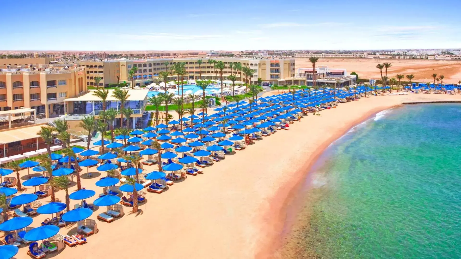 Bird's eye view, Bird's-eye View in Beach Albatros Resort - Hurghada