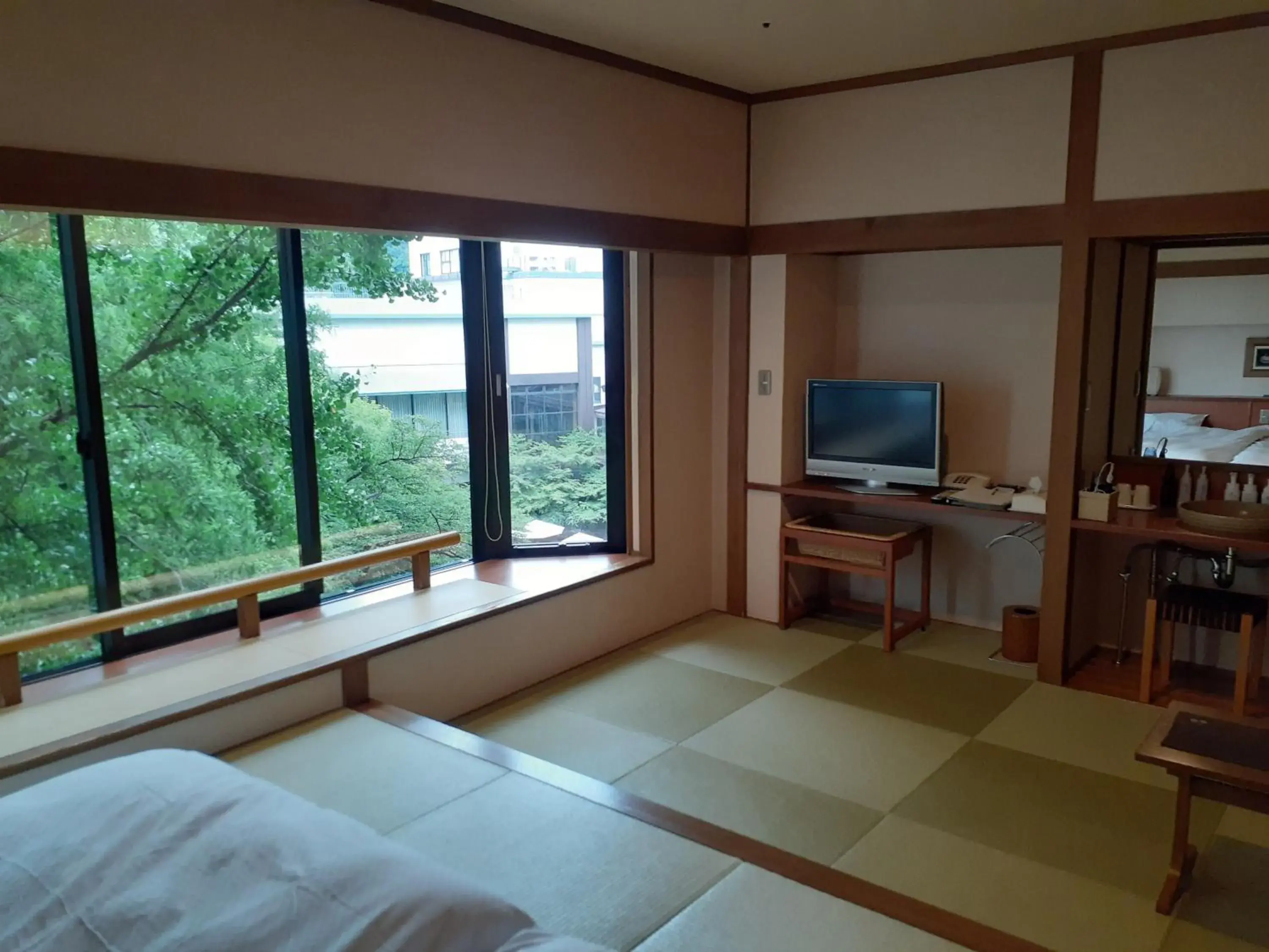 TV/Entertainment Center in Takinoyu Hotel