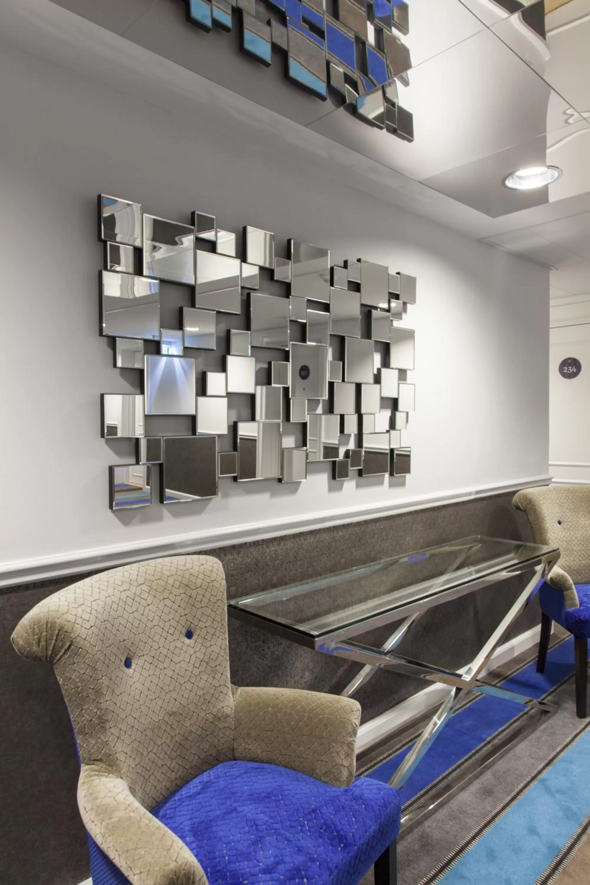 Decorative detail in Absalon Hotel