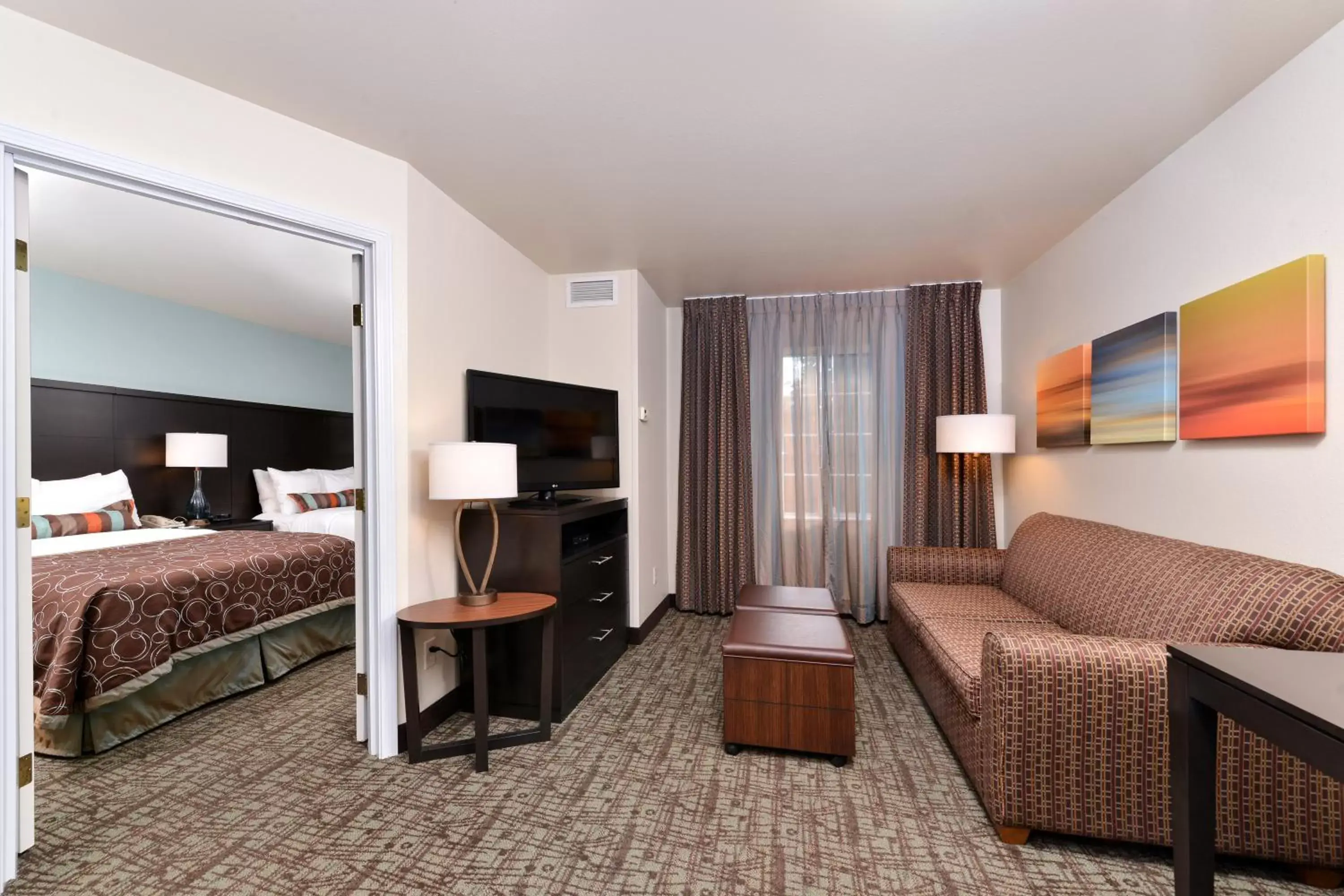 Photo of the whole room in Staybridge Suites Sioux Falls at Empire Mall, an IHG Hotel