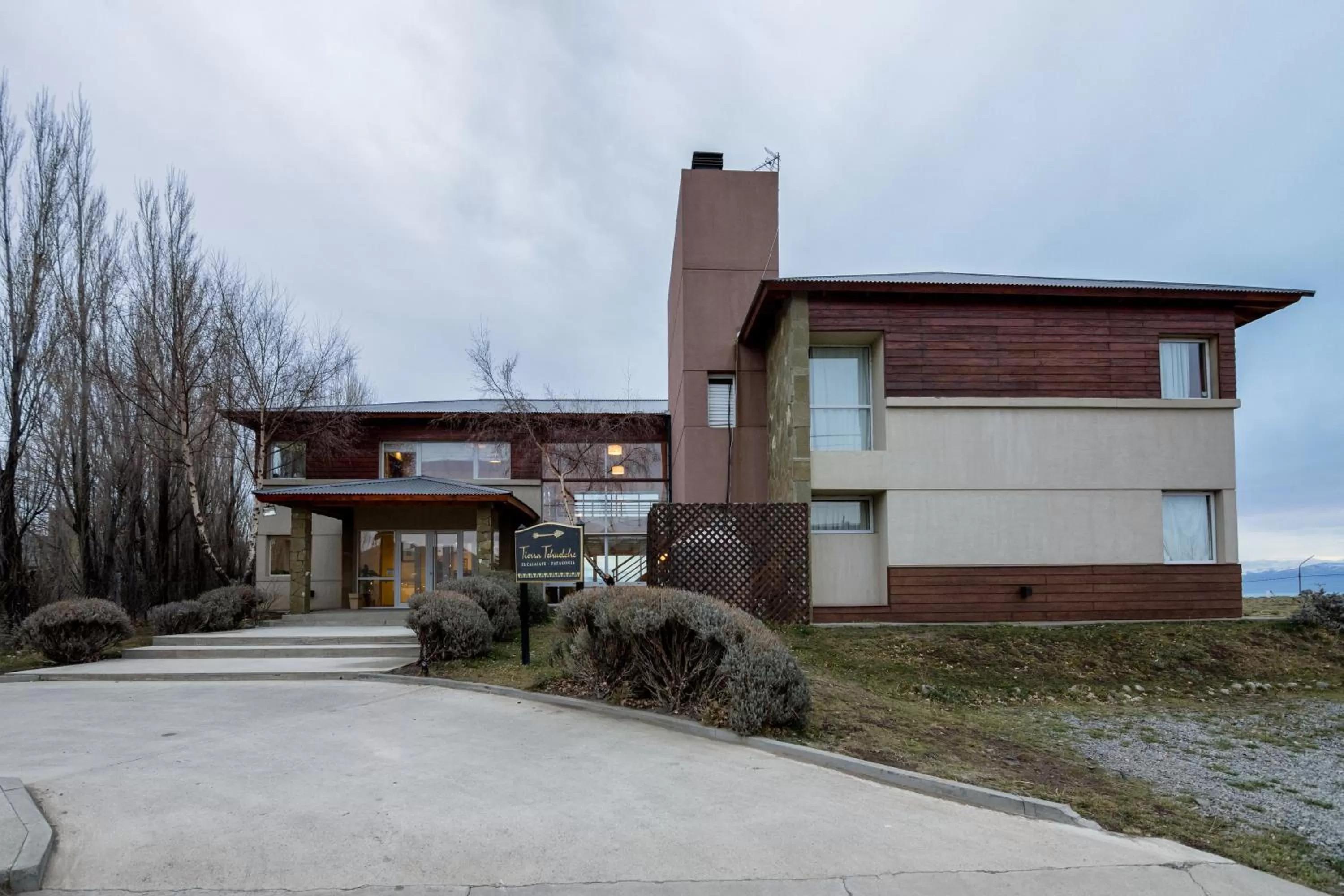 Facade/entrance in Tierra Tehuelche Hostería y Aparts