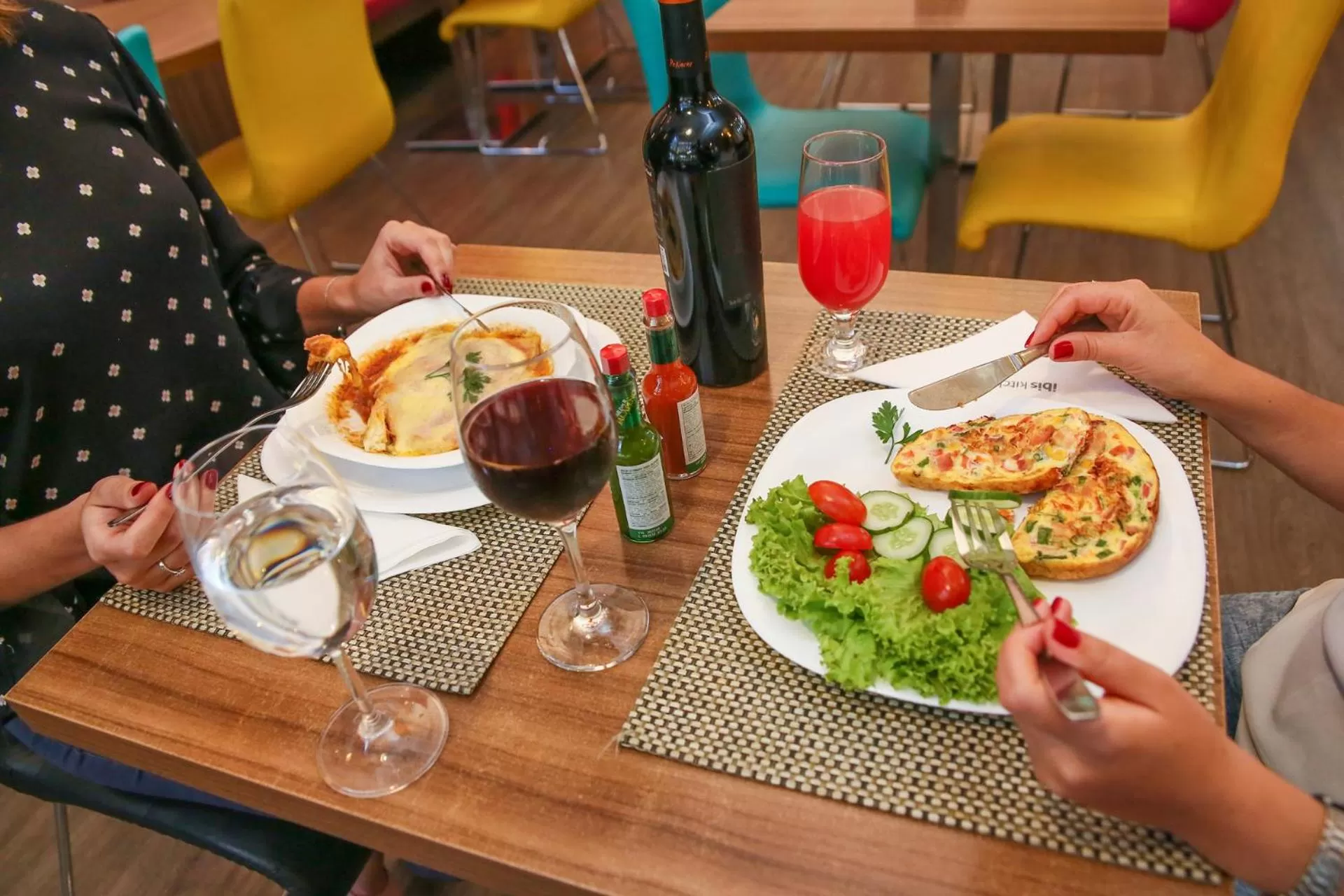 Food close-up in Ibis Maringa