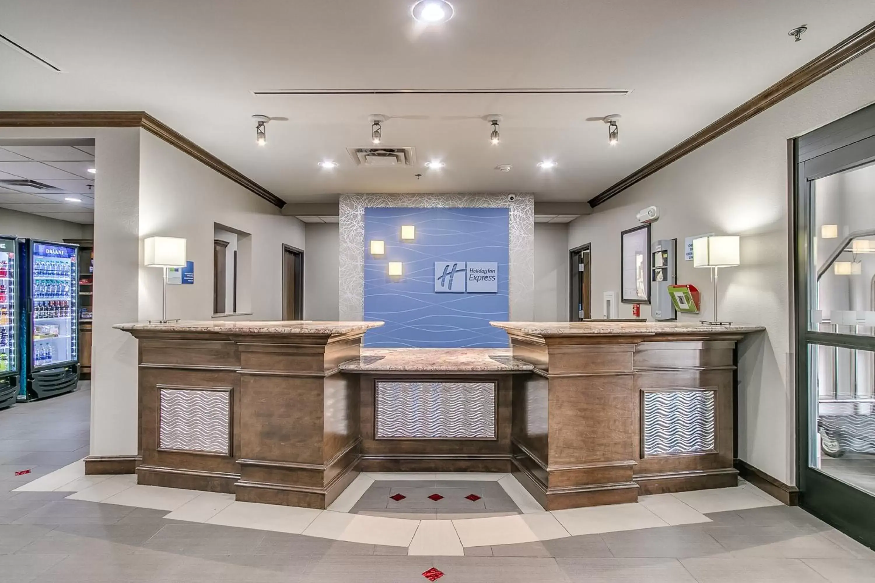 Property building, Lobby/Reception in Holiday Inn Express and Suites Lubbock South, an IHG Hotel