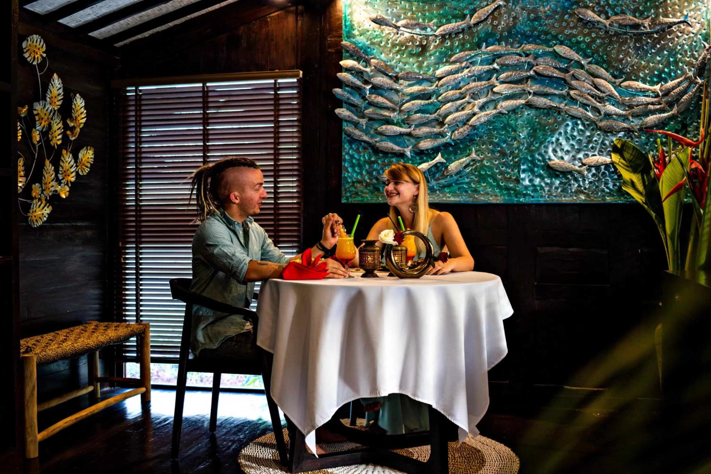 People in Canvas Escape Resort