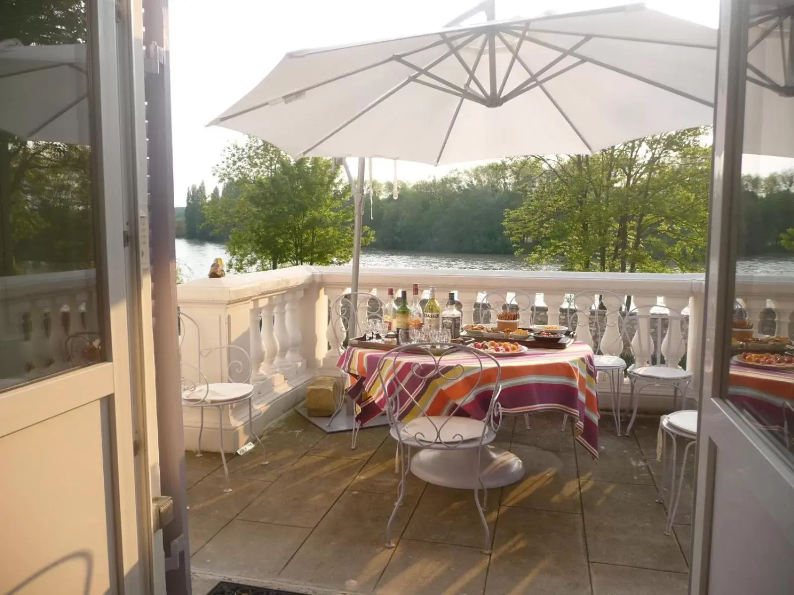 Patio, Balcony/Terrace in La Grande Maison