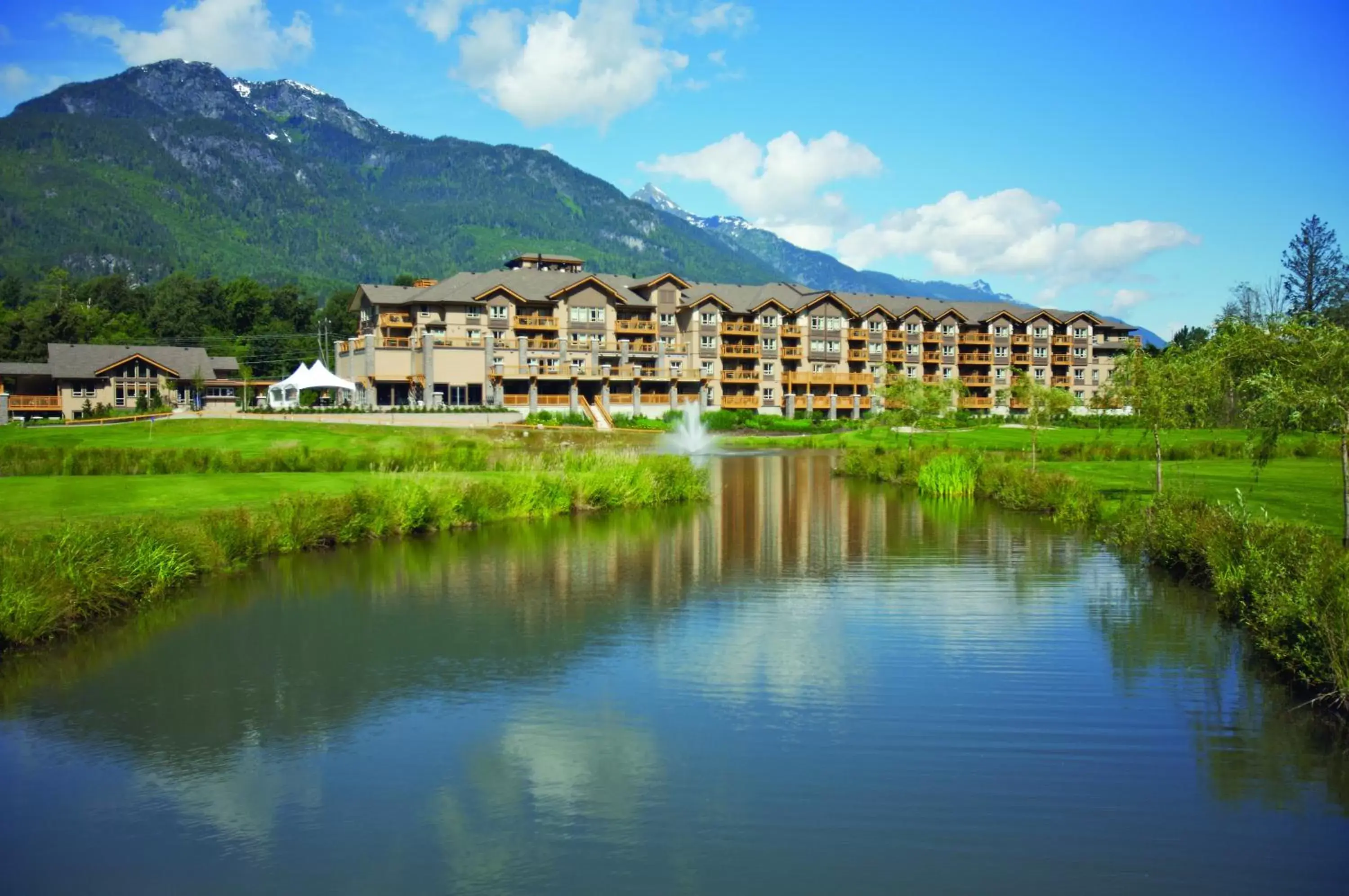Property building in Executive Suites Hotel and Resort, Squamish
