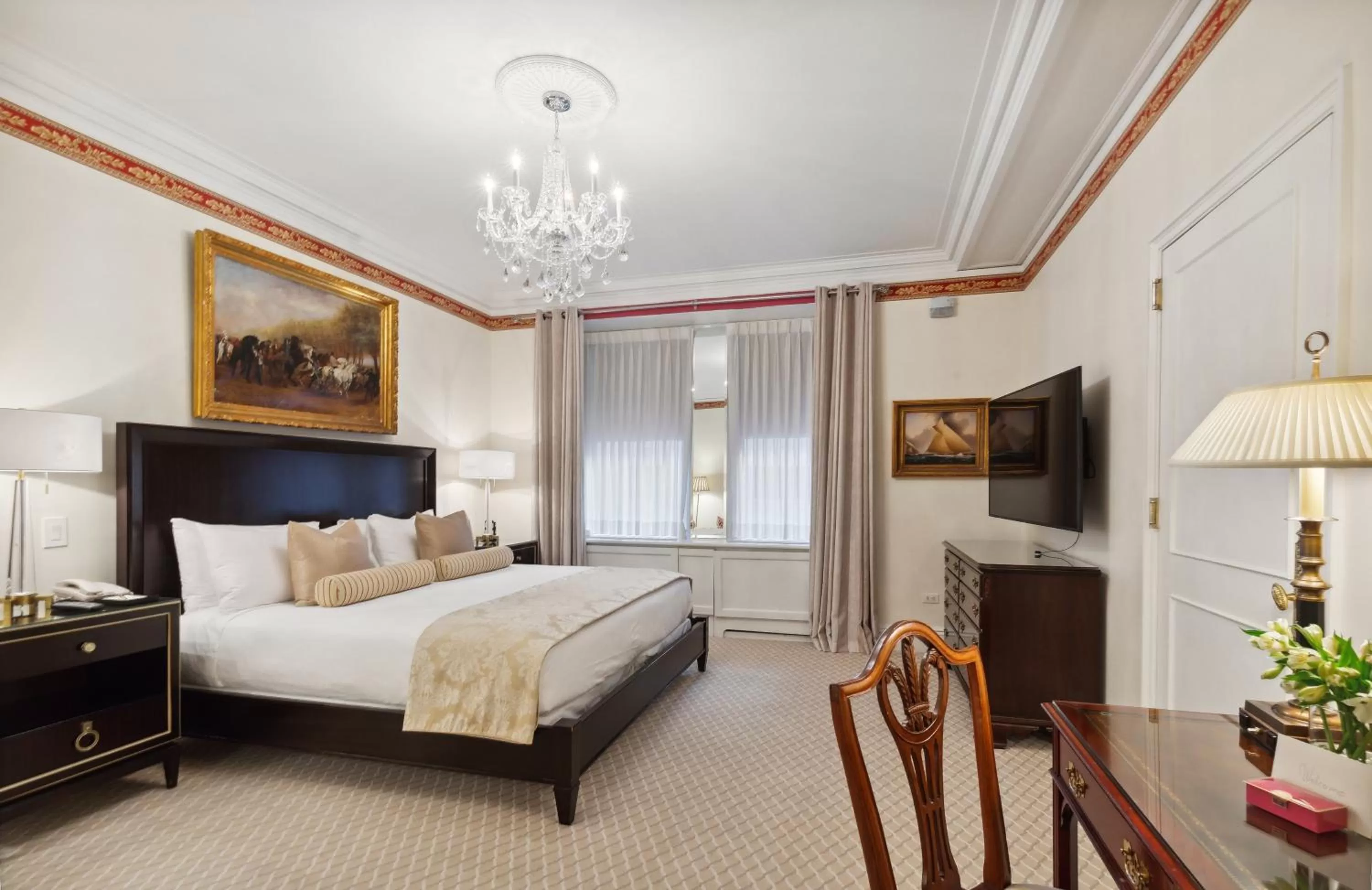 Bed in The Sherry Netherland