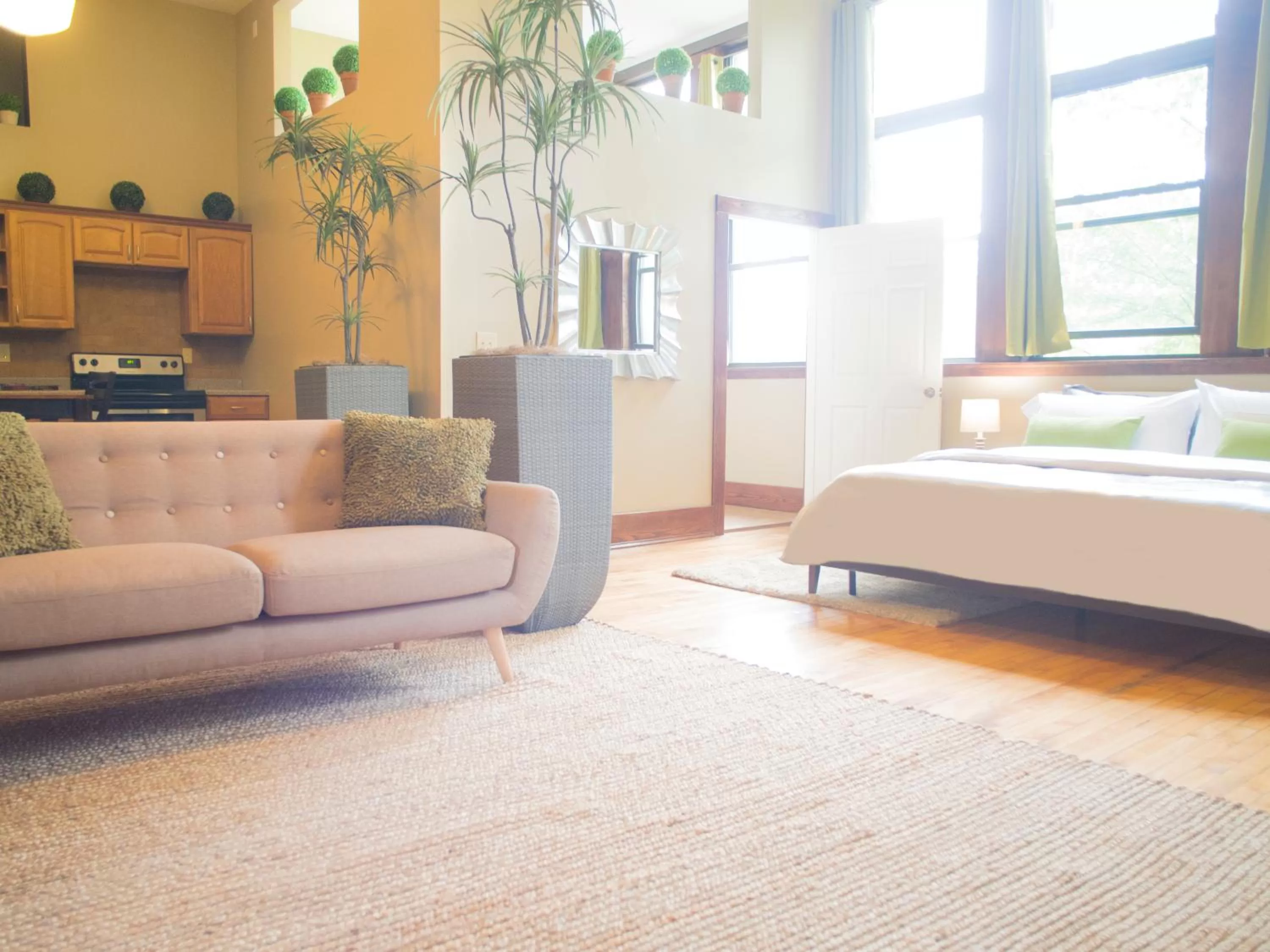 Bed in School 31 Lofts