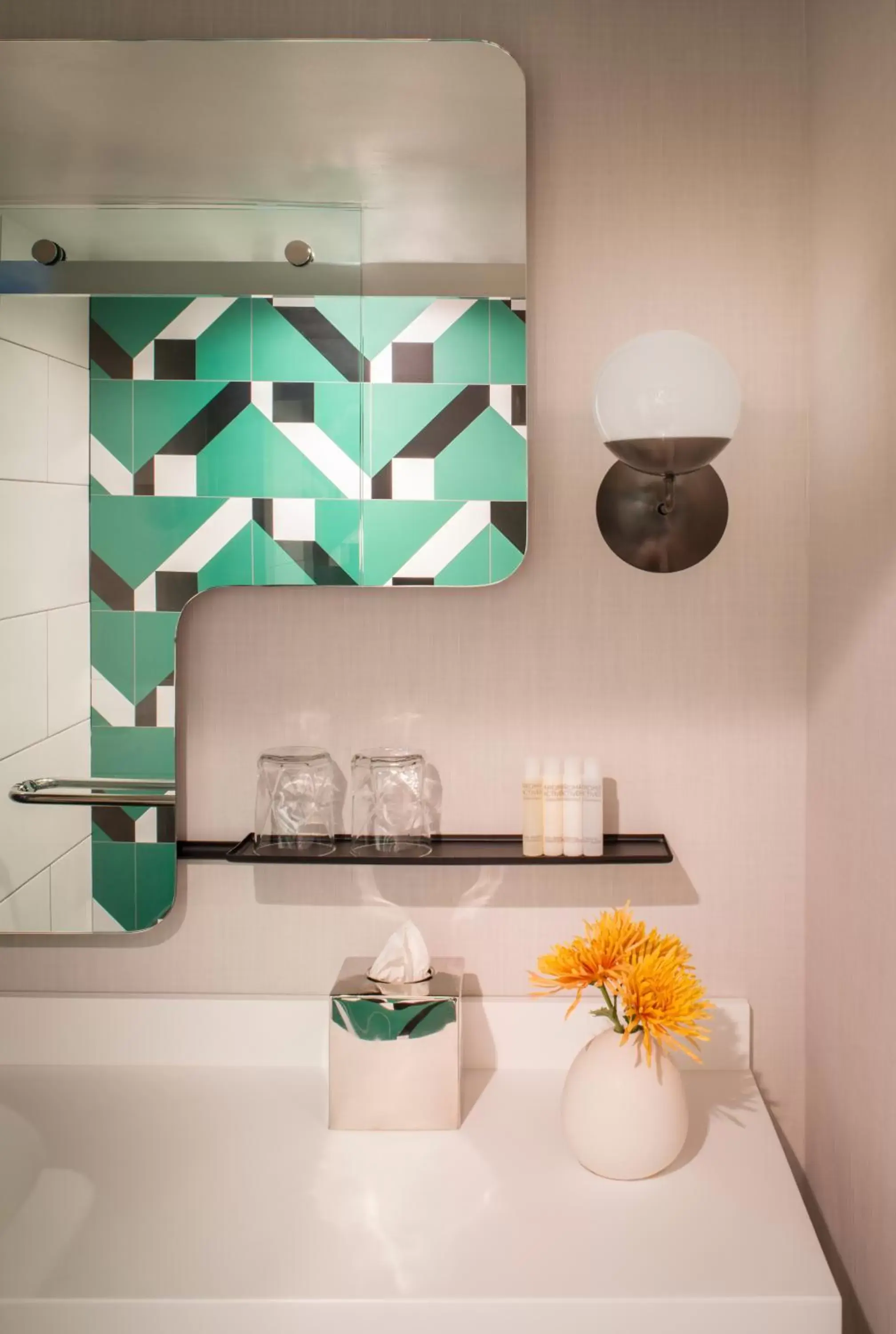 Bathroom in The Darcy Hotel, Washington DC Bathroom in The Darcy Hotel, Washington DC