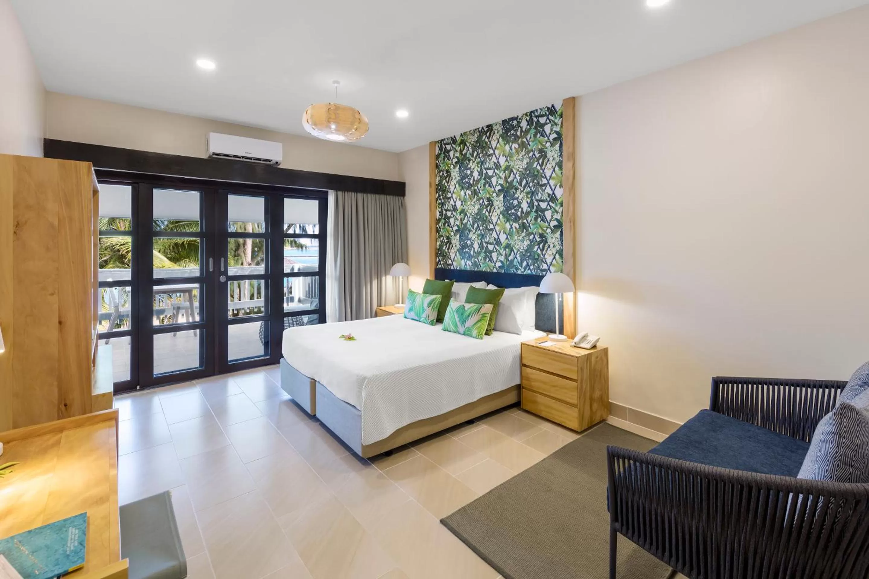 Bed in Warwick Le Lagon Resort & Spa, Vanuatu