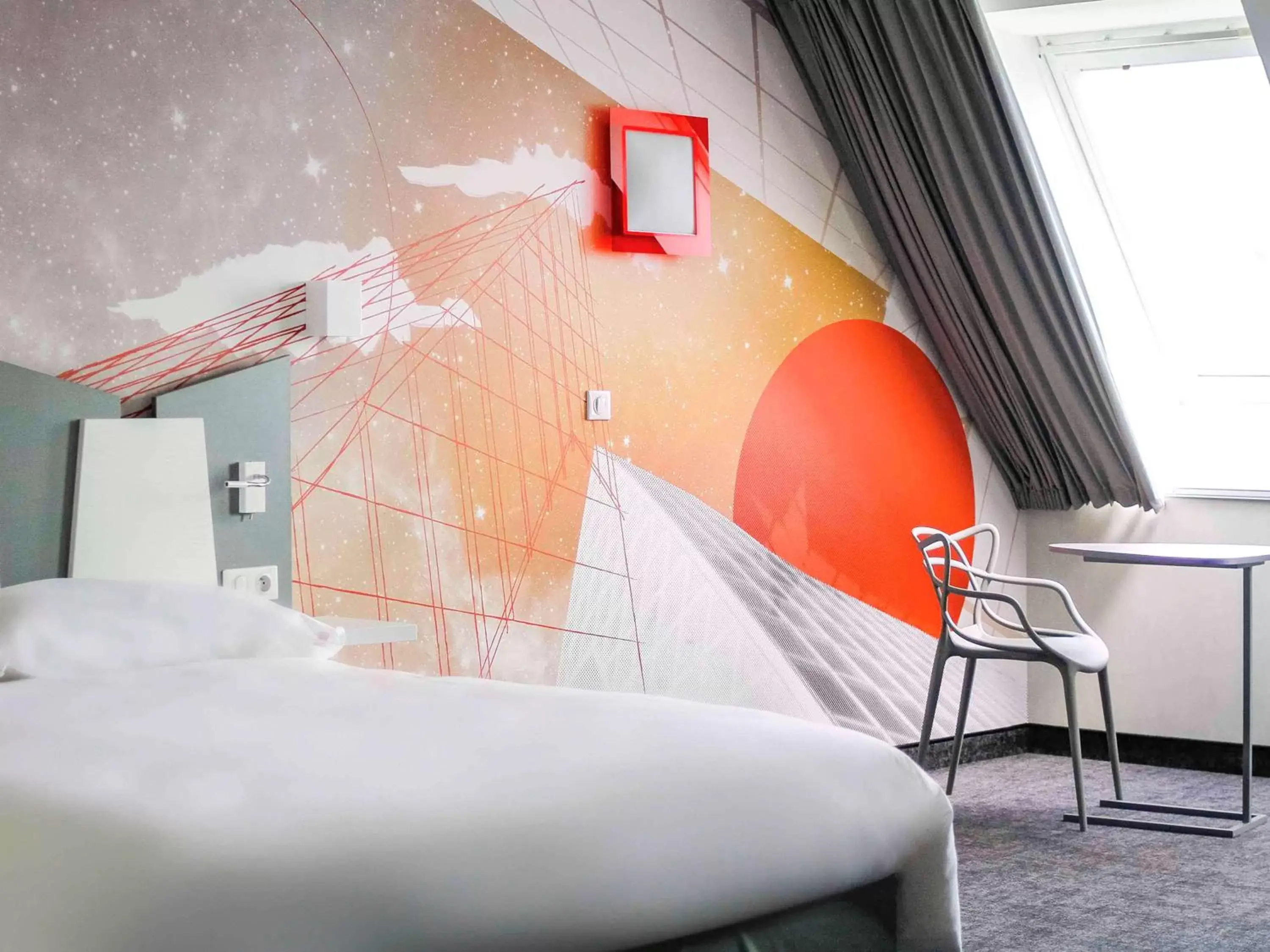 Bed in ibis Styles Poitiers Centre Bed in ibis Styles Poitiers Centre