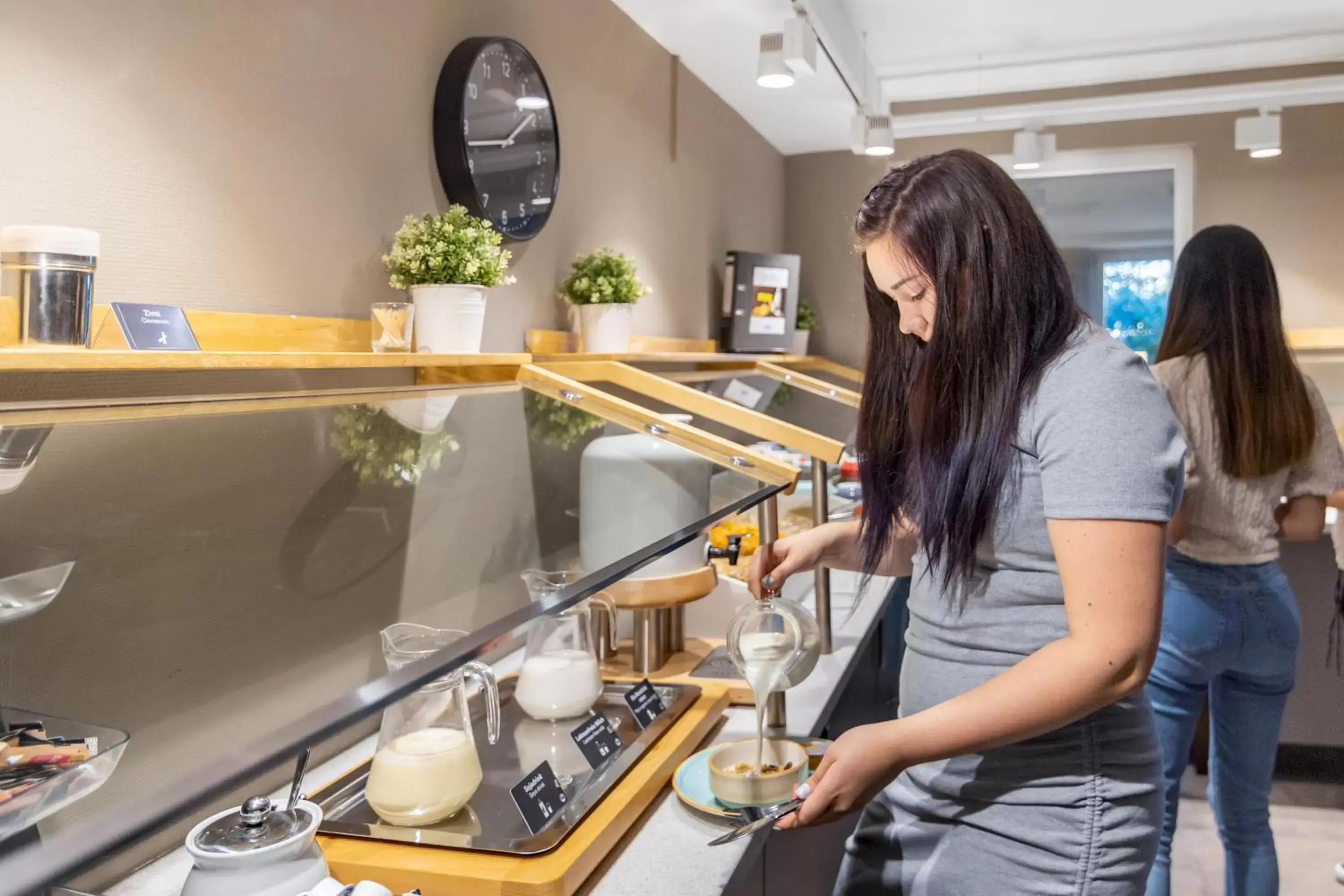 Buffet breakfast in a&o Dresden Hauptbahnhof Buffet breakfast in a&o Dresden Hauptbahnhof