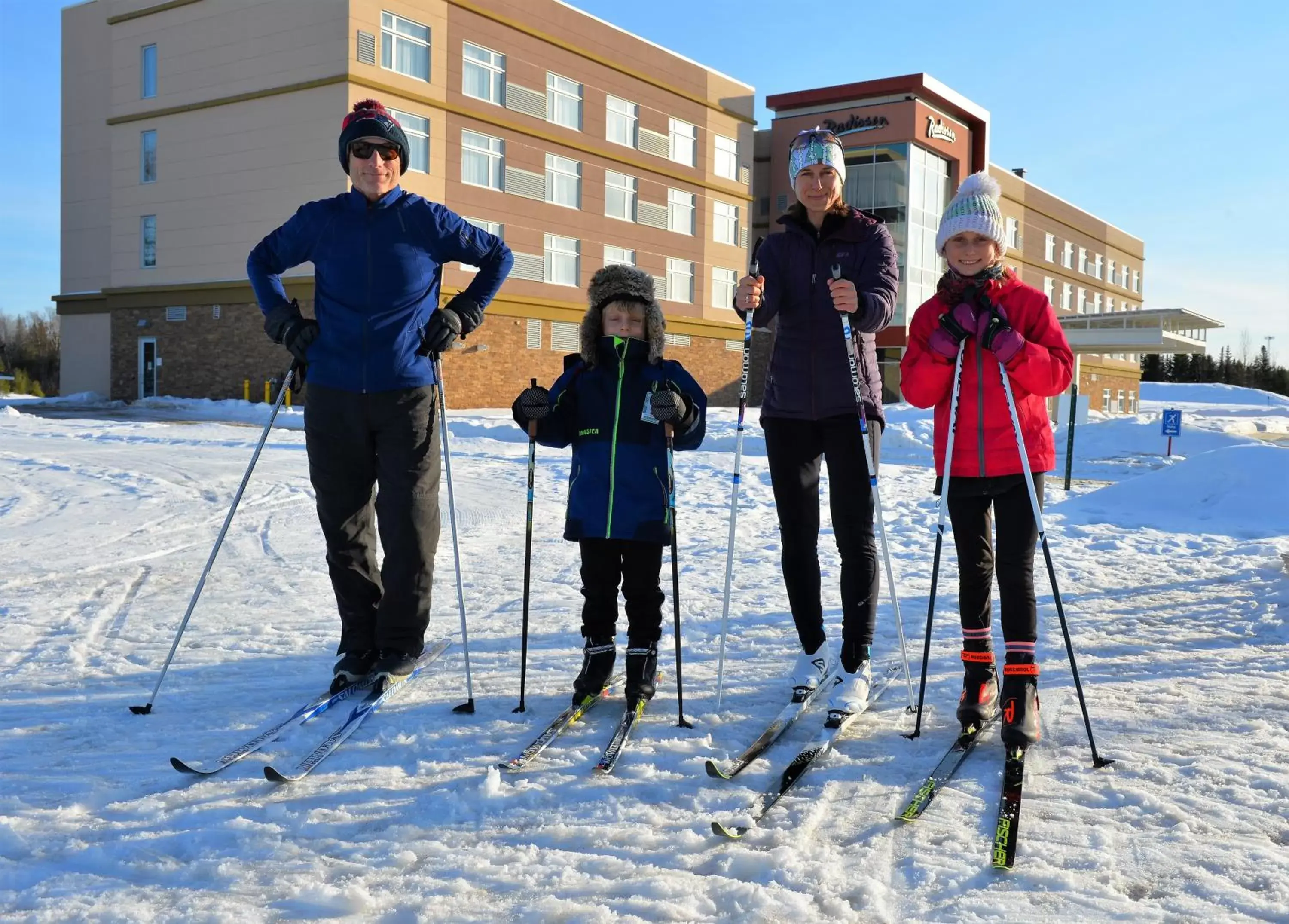 Family in Radisson Kingswood Hotel & Suites, Fredericton