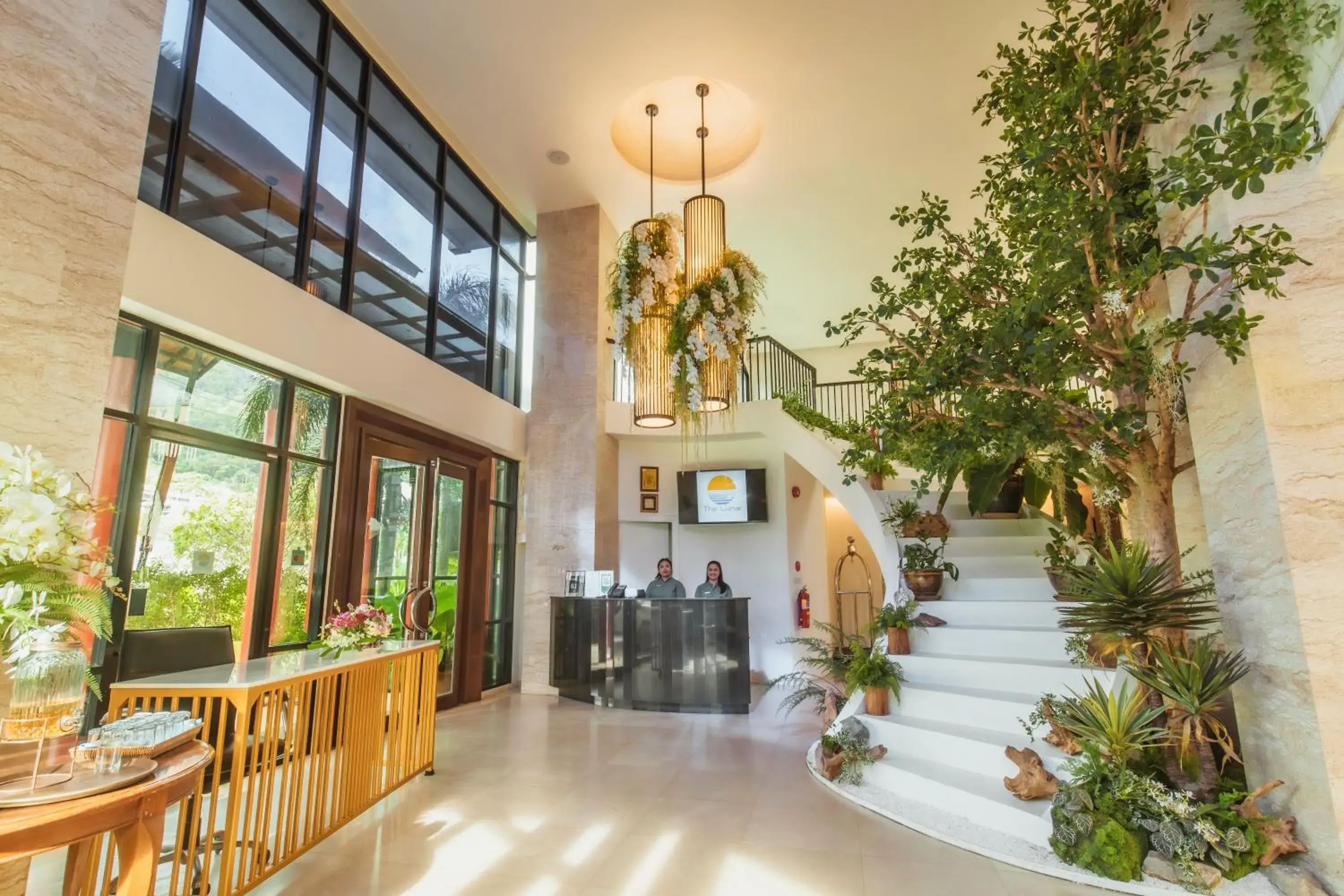 Lobby or reception in The Lunar Patong Lobby or reception in The Lunar Patong